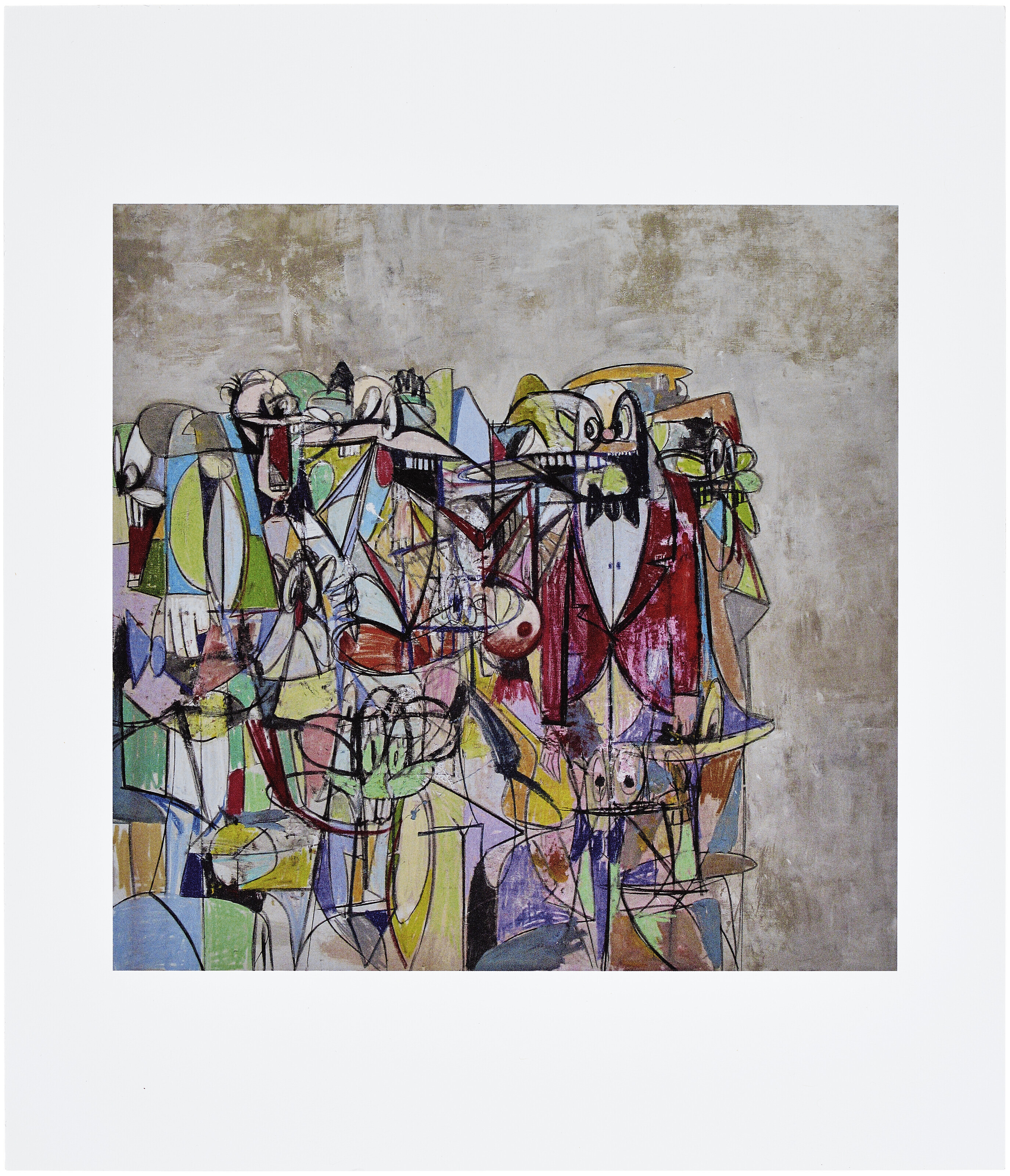 George Condo — Рисование картин, изображение 10