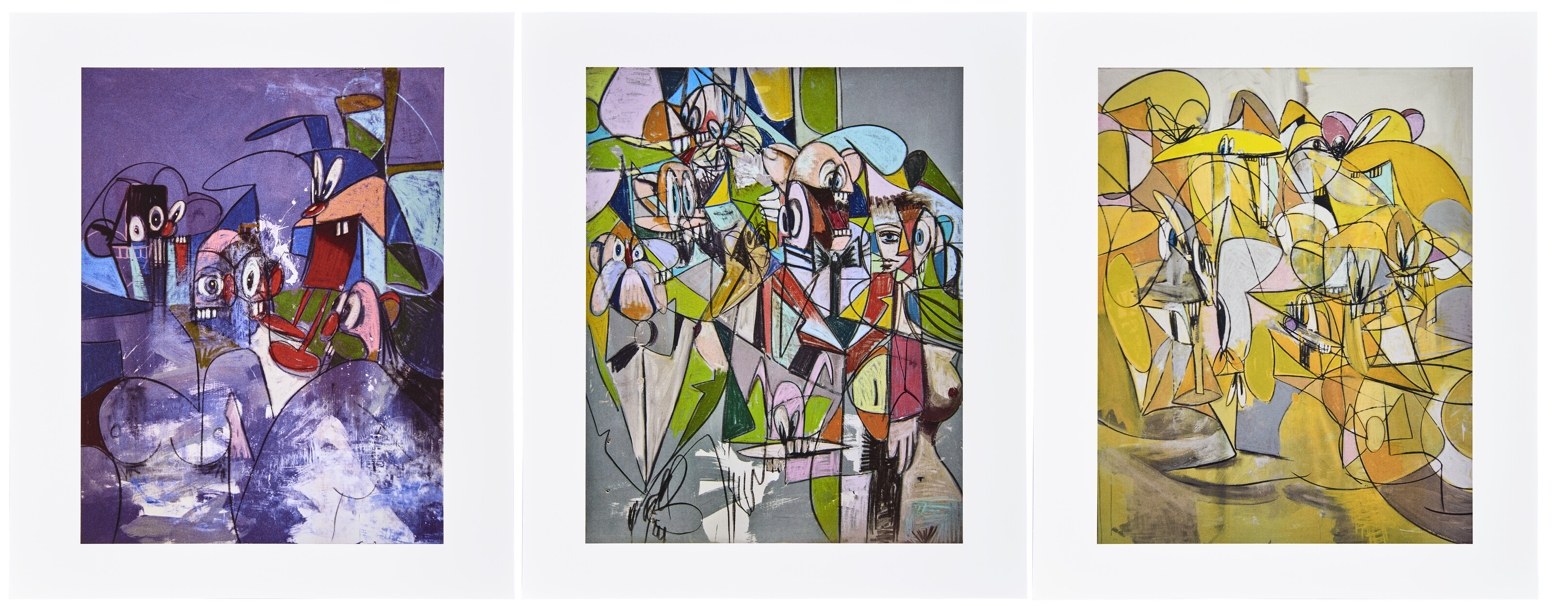 George Condo — Рисование картин