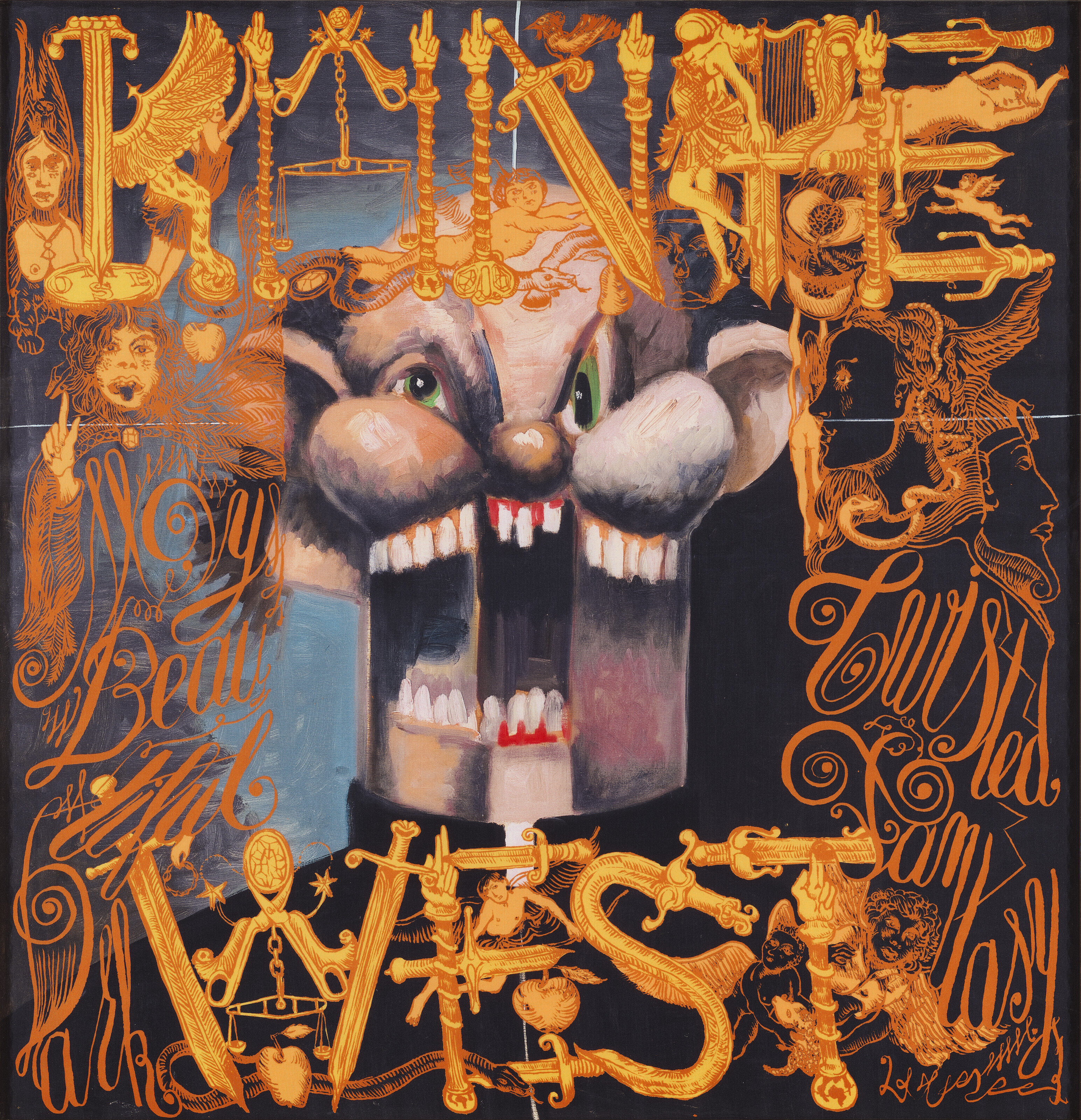 George Condo — Лицо