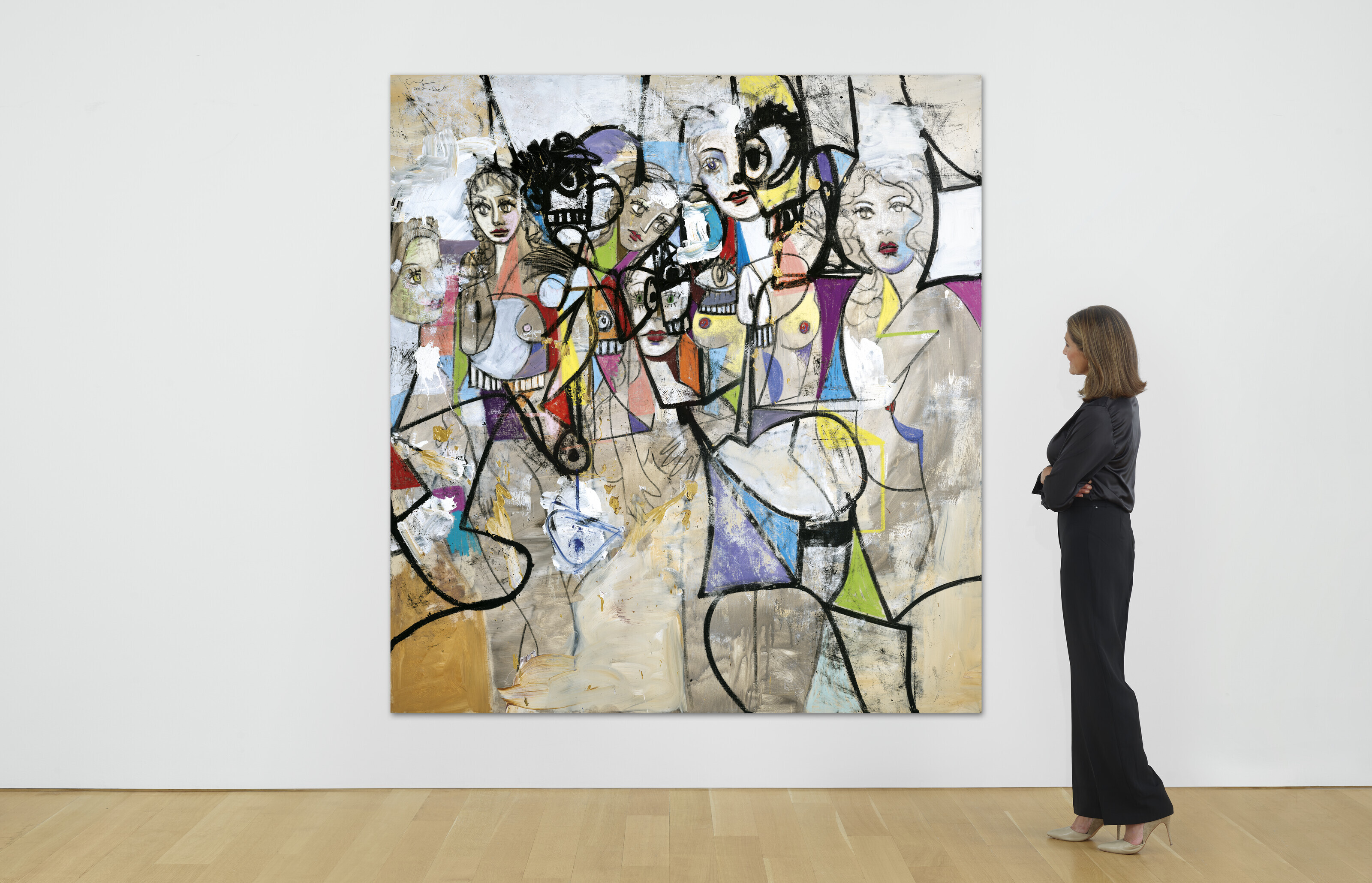 George Condo — Убегая от тьмы, изображение 3