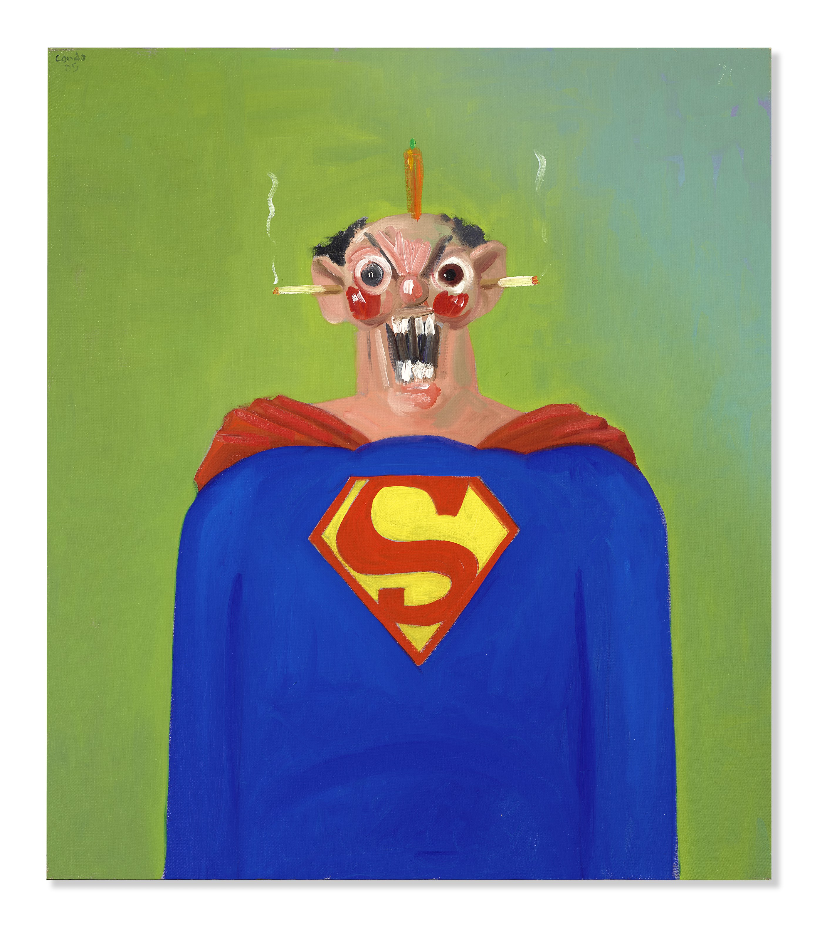 George Condo — Супермен