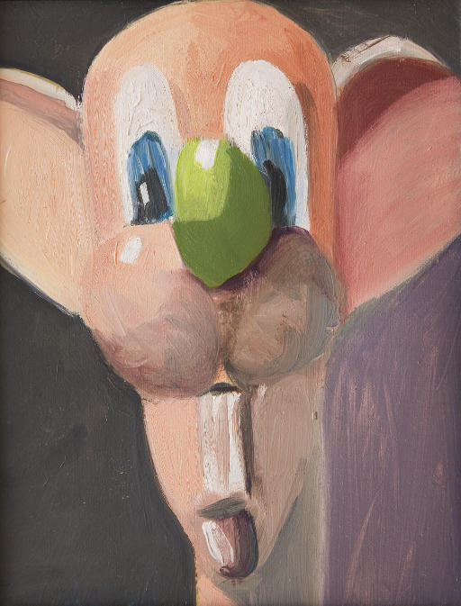 George Condo — Человек-стручок