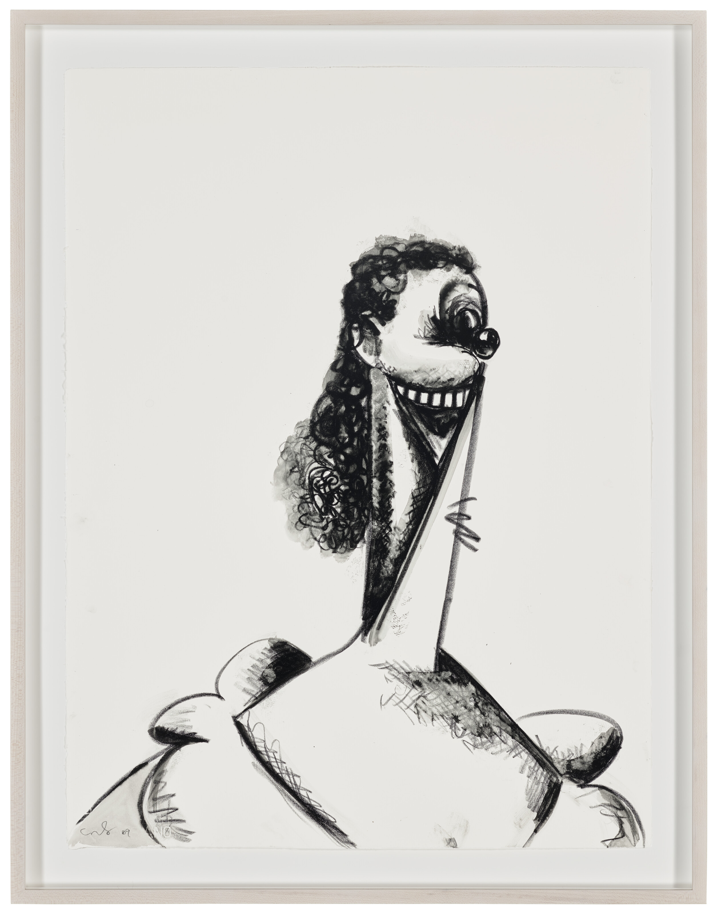 George Condo — Улыбающаяся женщина, изображение 2