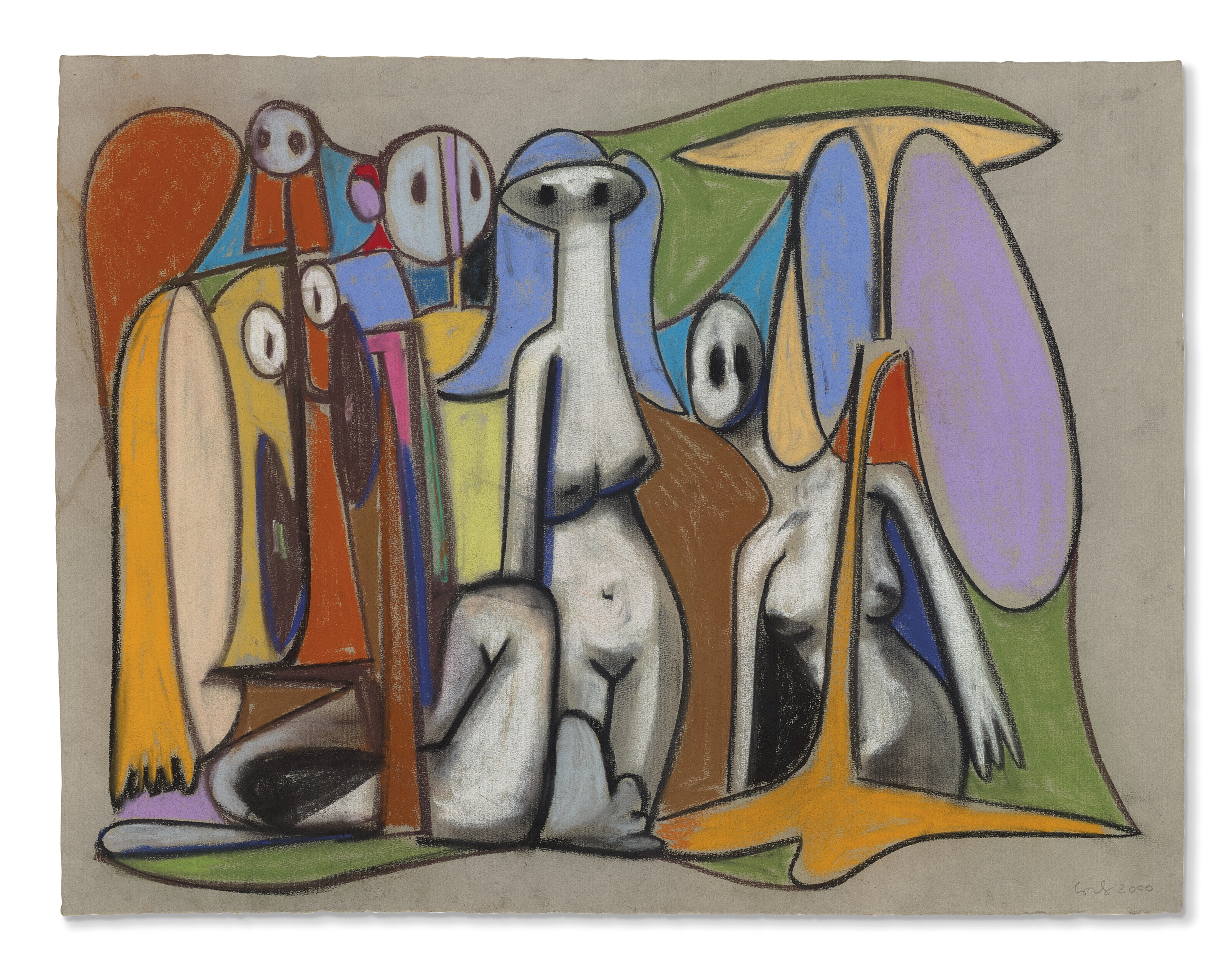 George Condo — Обнаженные призраки