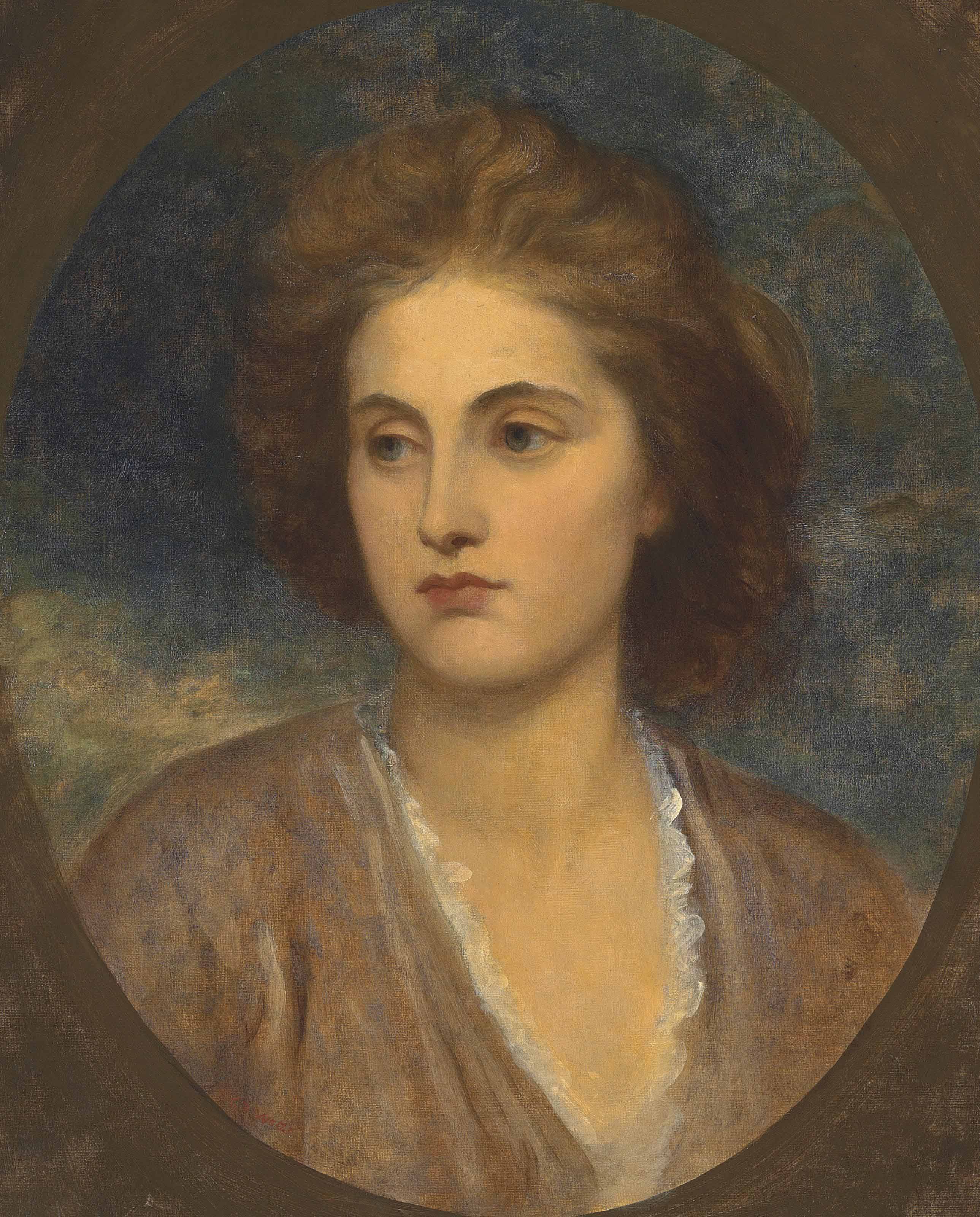 George Frederic Watts — Портрет Эммы Элизабет Брэндлинг, впоследствии леди Лилфорд