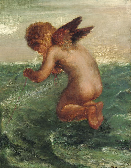George Frederic Watts — Удачи вам на рыбалке'