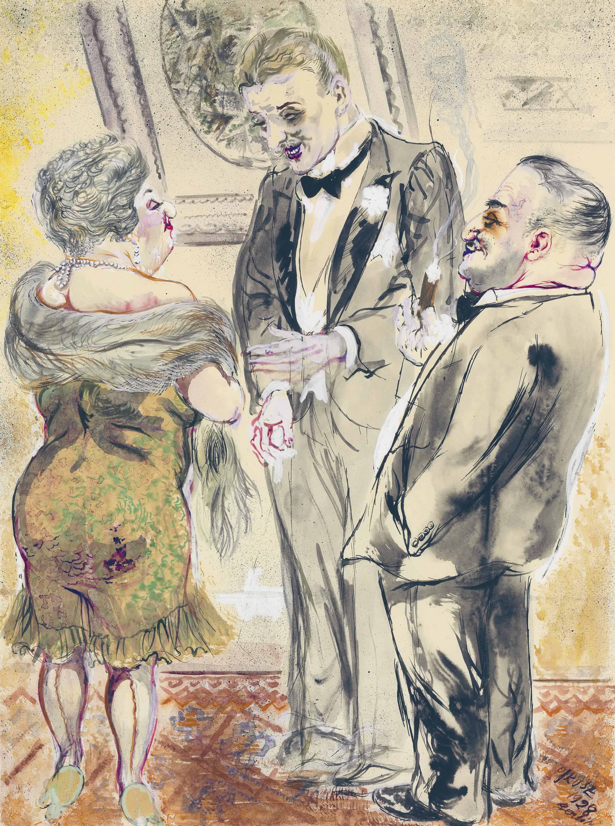 George Grosz — Мастер искусства