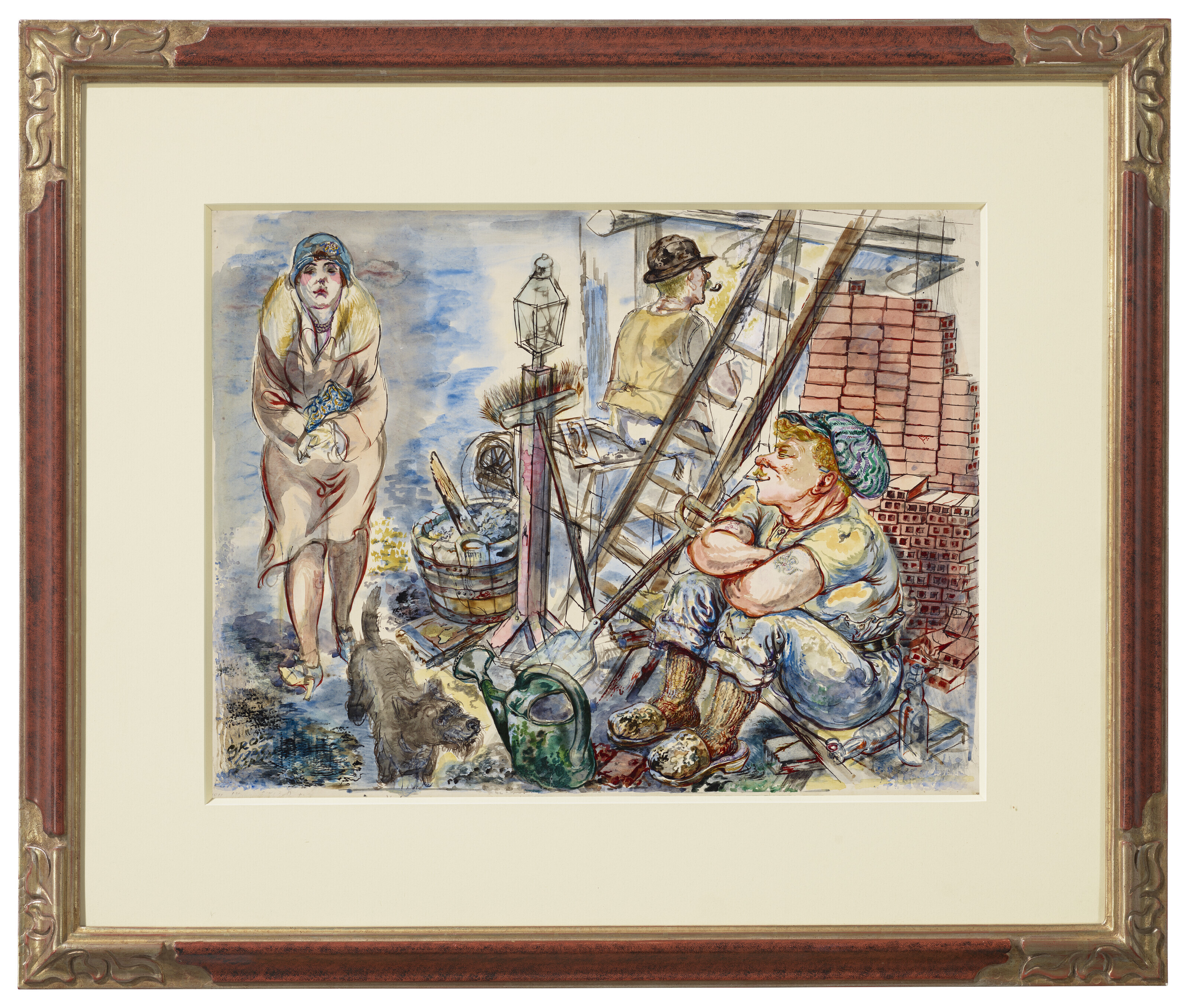 George Grosz — Шлангенхаут и Пантинен, изображение 2