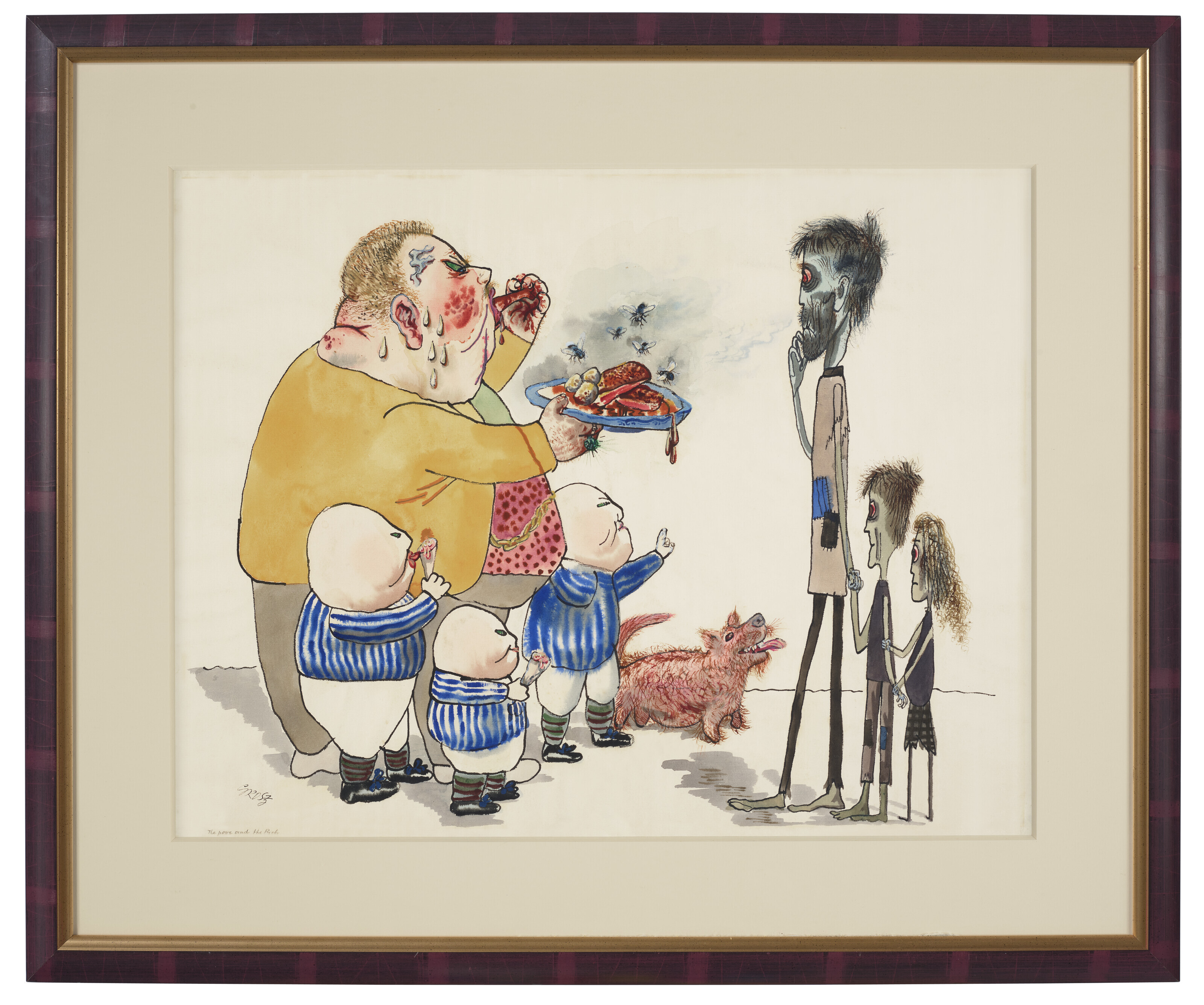 George Grosz — Бедные и богатые, изображение 2