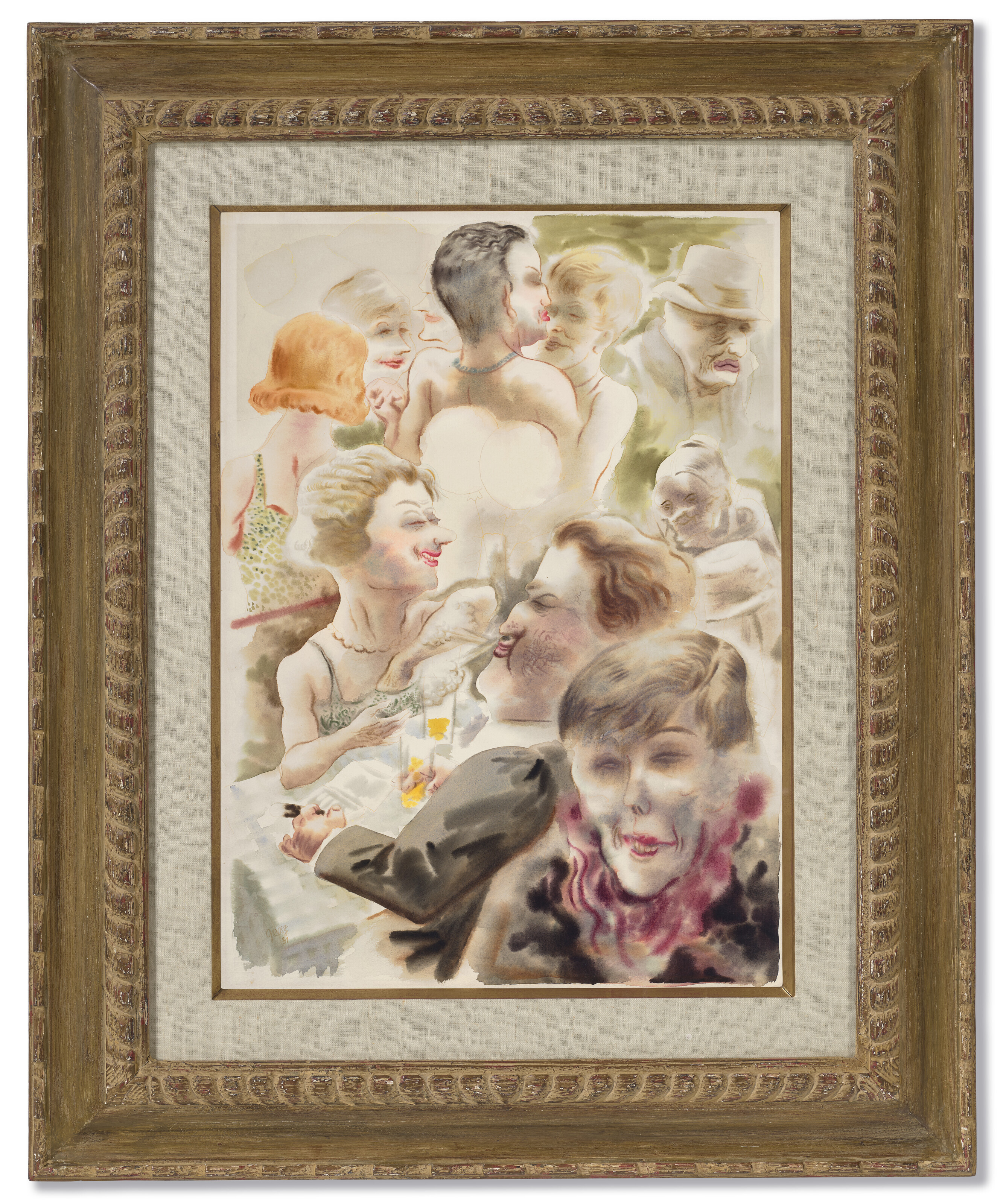 George Grosz — Ресторанная зона, изображение 2