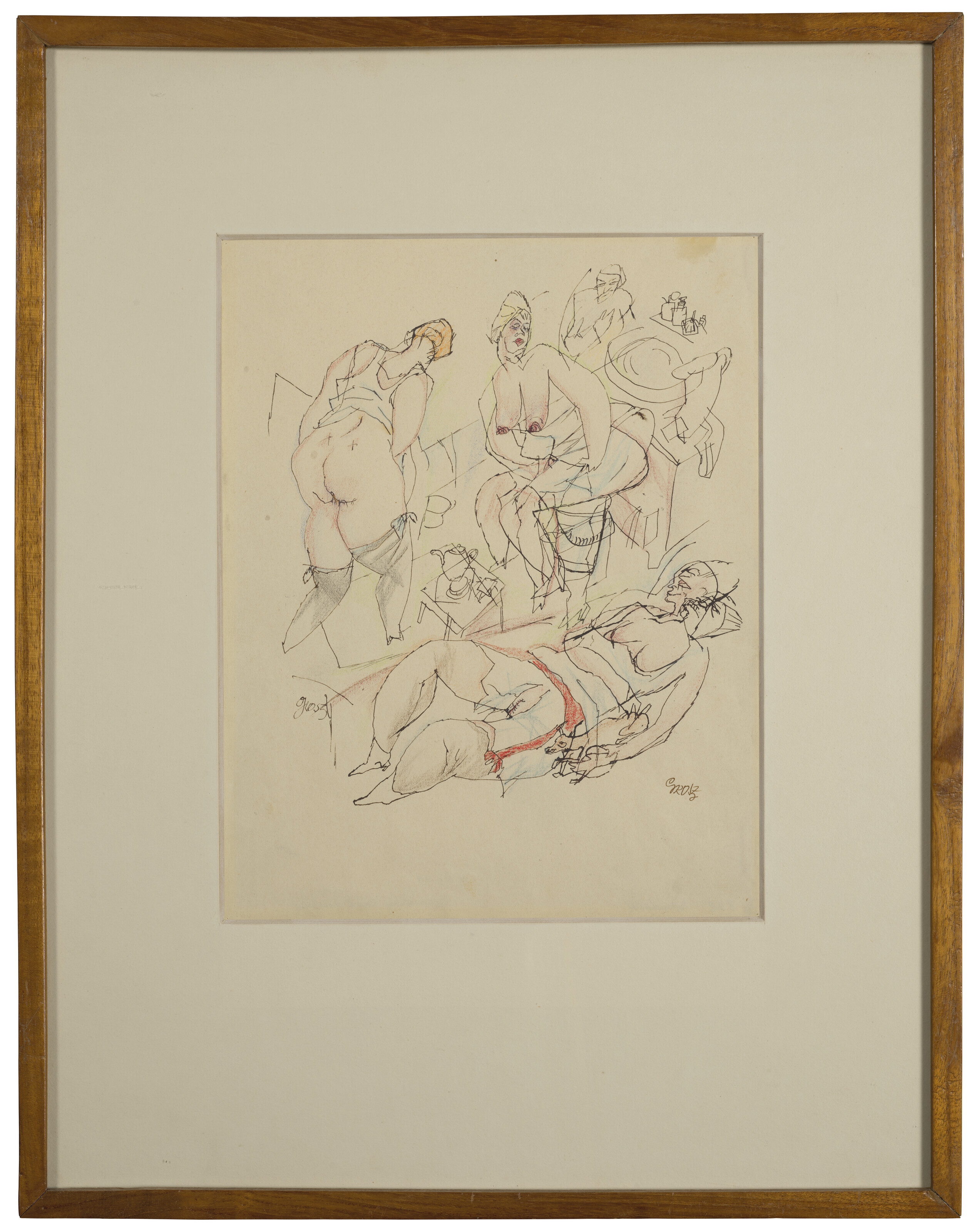 George Grosz — Будуар, изображение 2