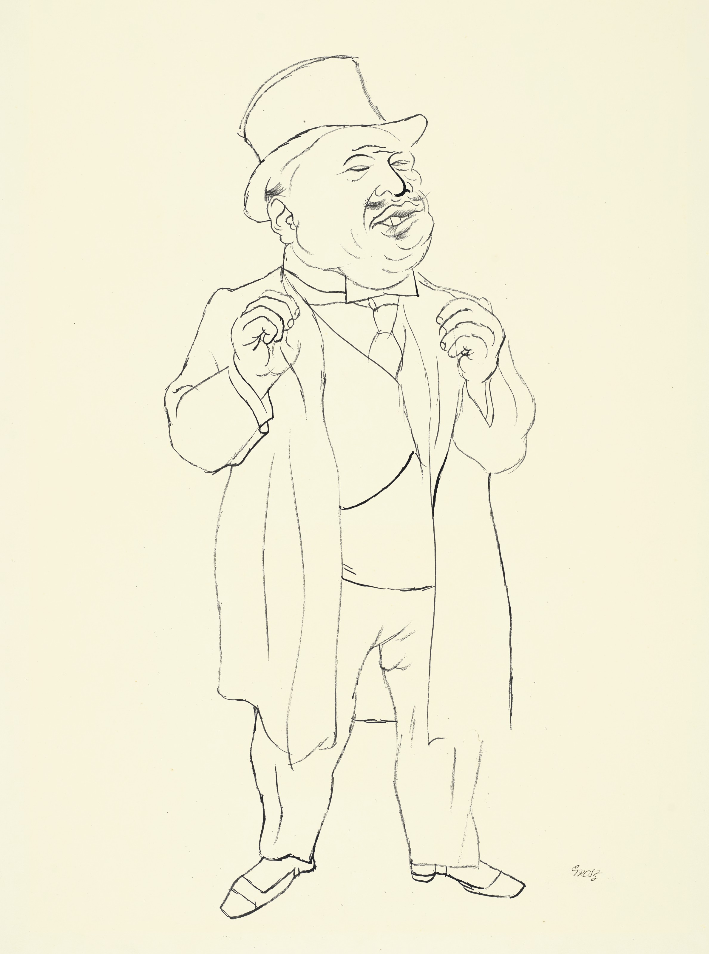 George Grosz — Я люблю и люблю тебя ( спереди и сзади )