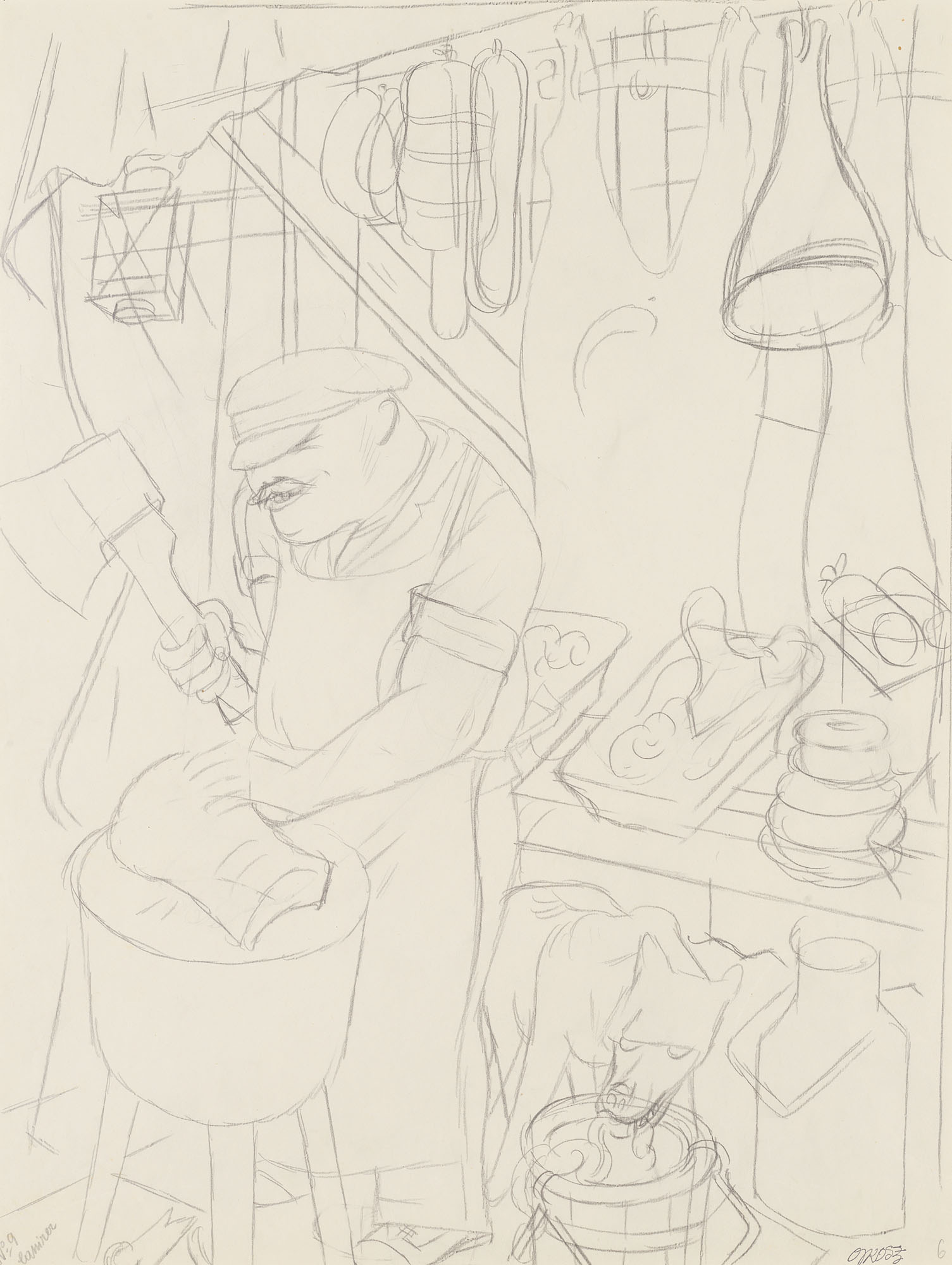 George Grosz — Флейшер, изображение 1