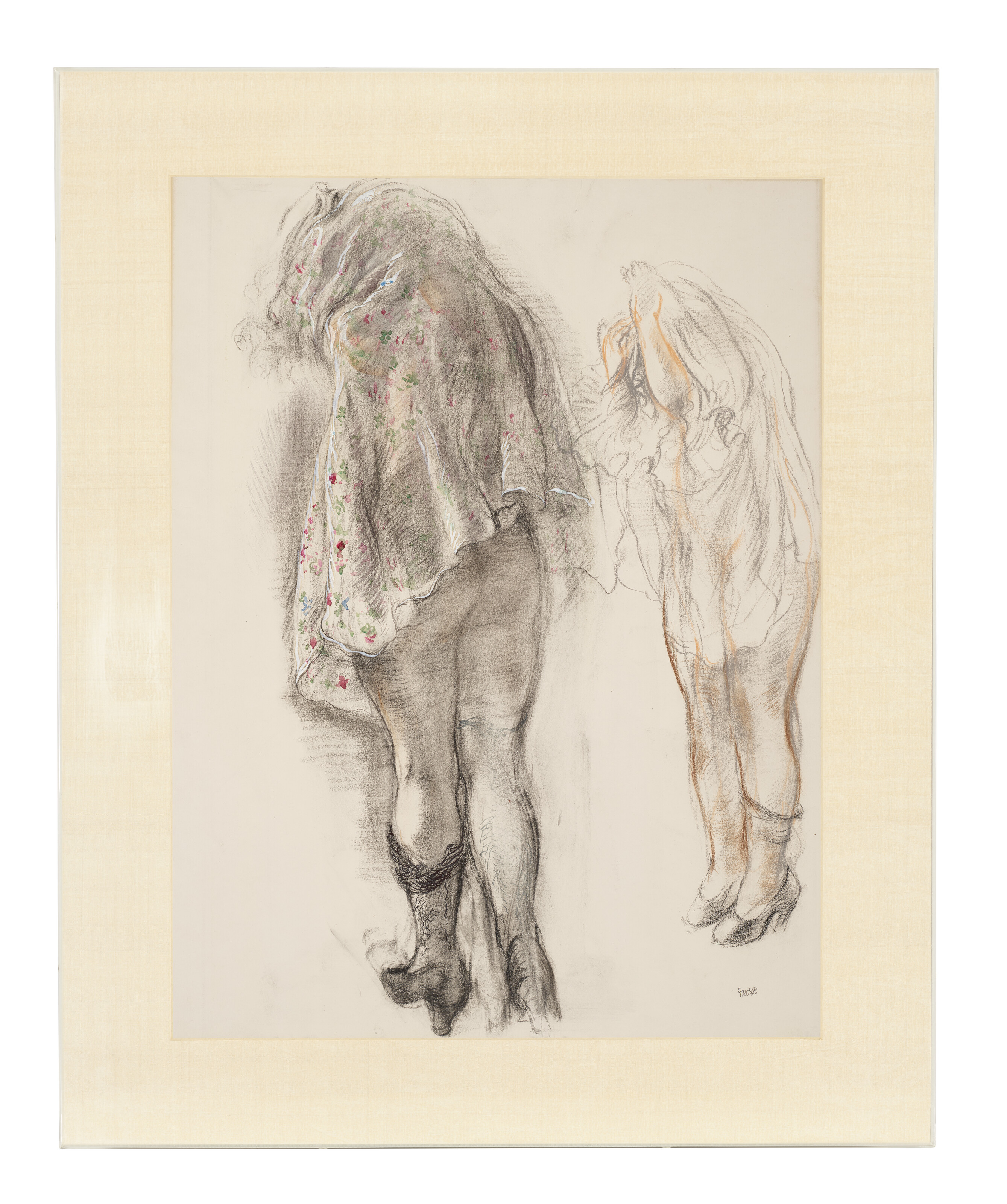 George Grosz — Женщина раздевается, изображение 3