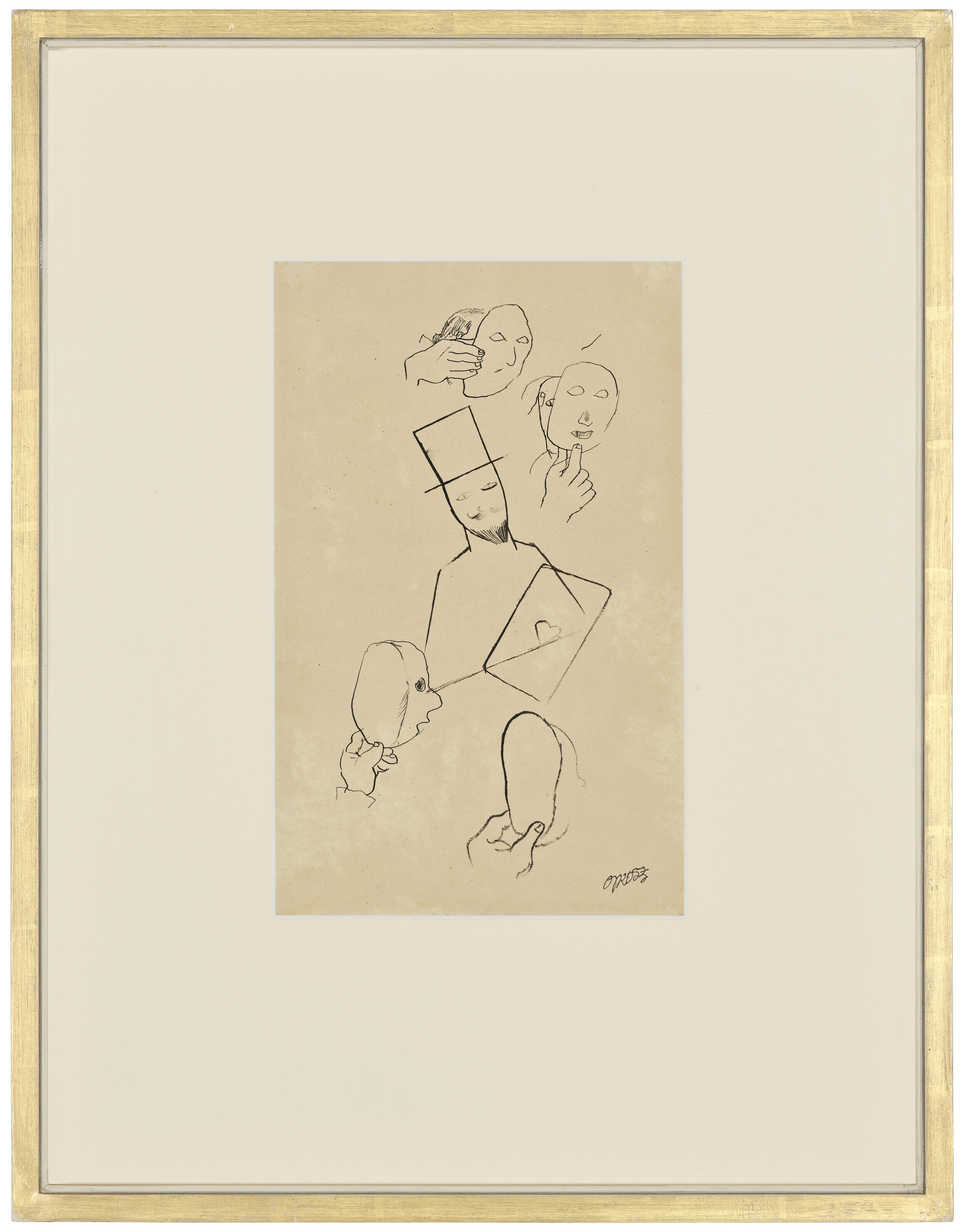 George Grosz — Дер Зауберер (Герц-Задница), изображение 2
