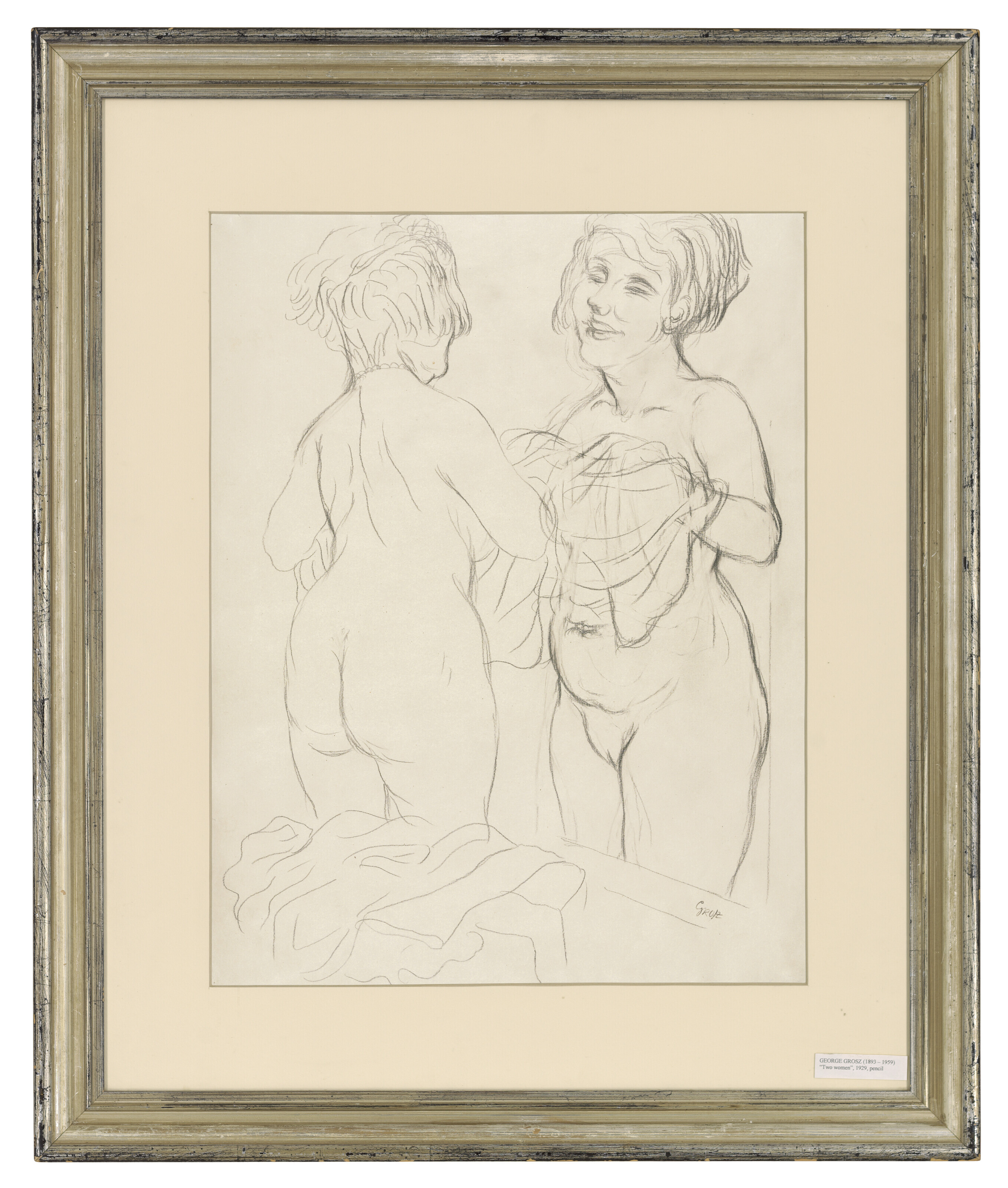 George Grosz — Цвай Фрауен, Модель, изображение 2