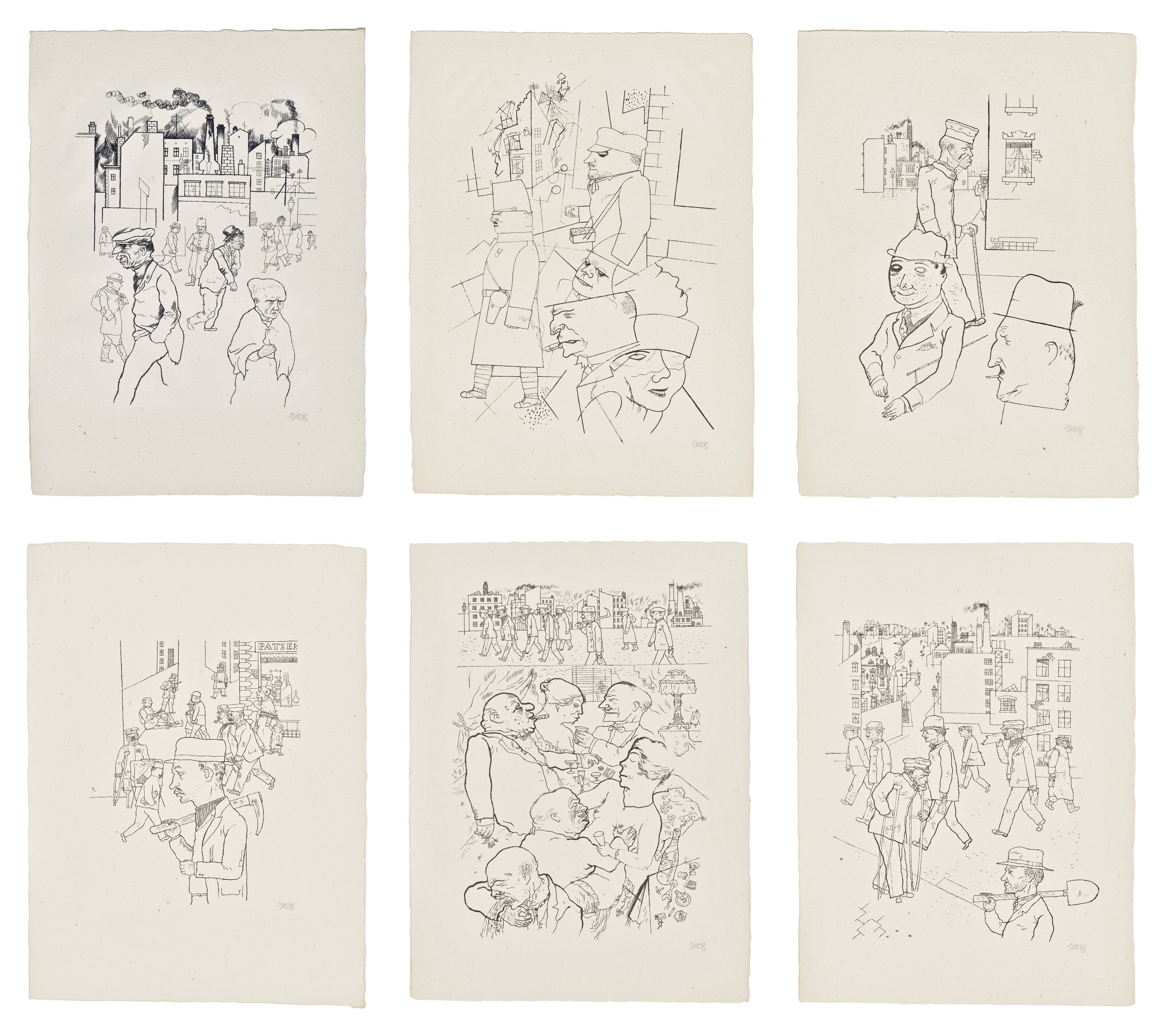 George Grosz — Я Шаттен