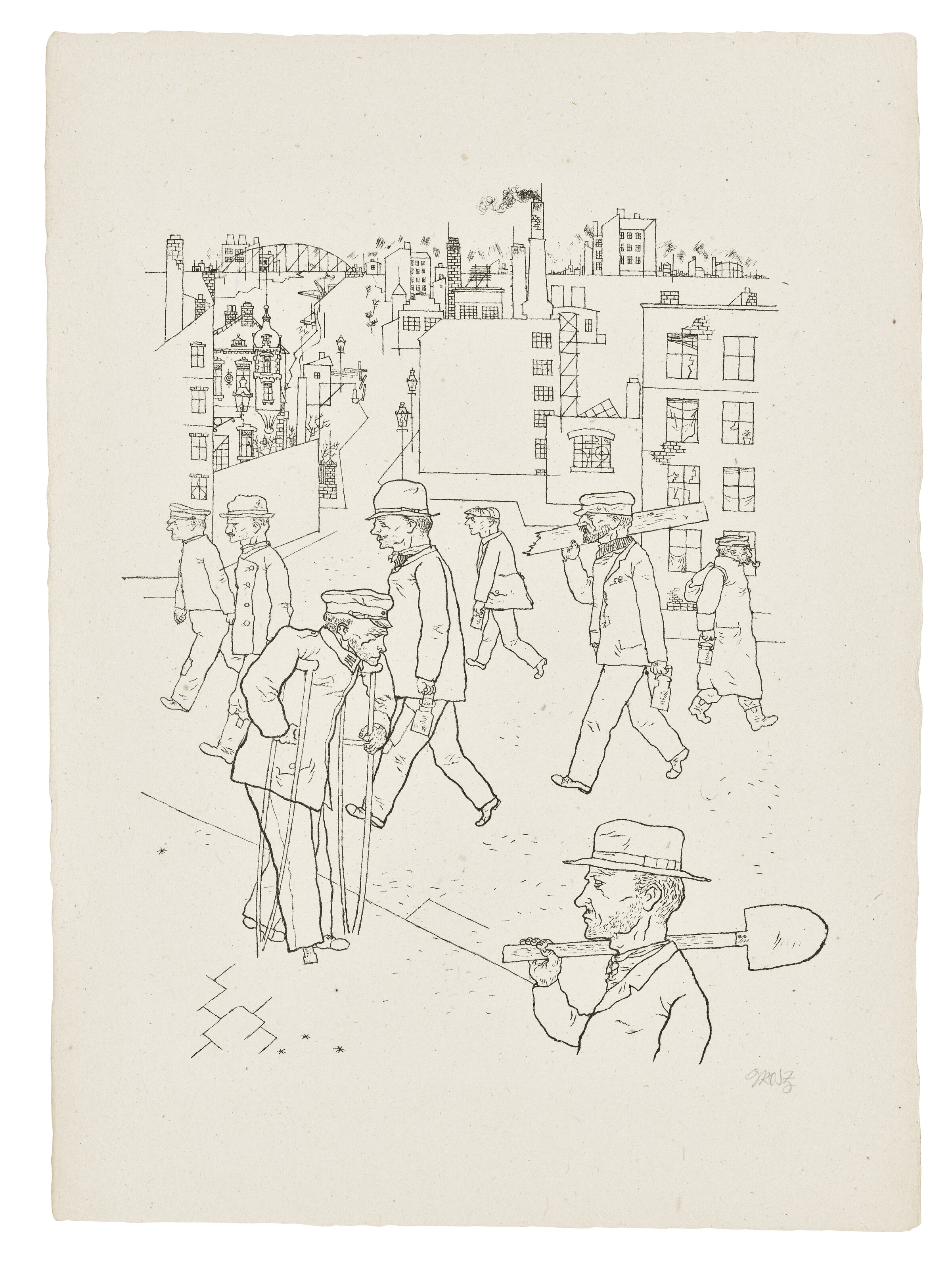 George Grosz — Я Шаттен, изображение 5