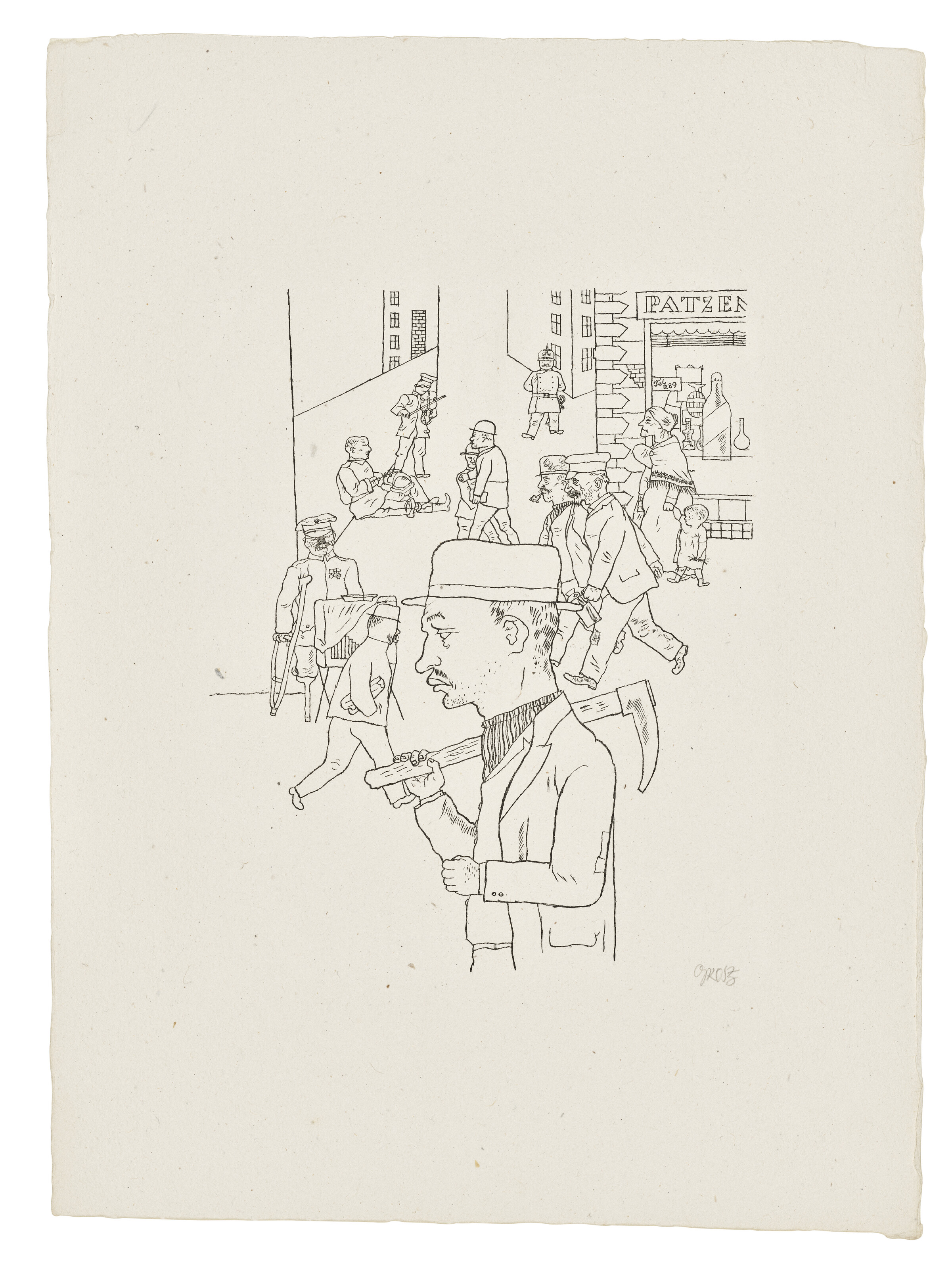 George Grosz — Я Шаттен, изображение 7