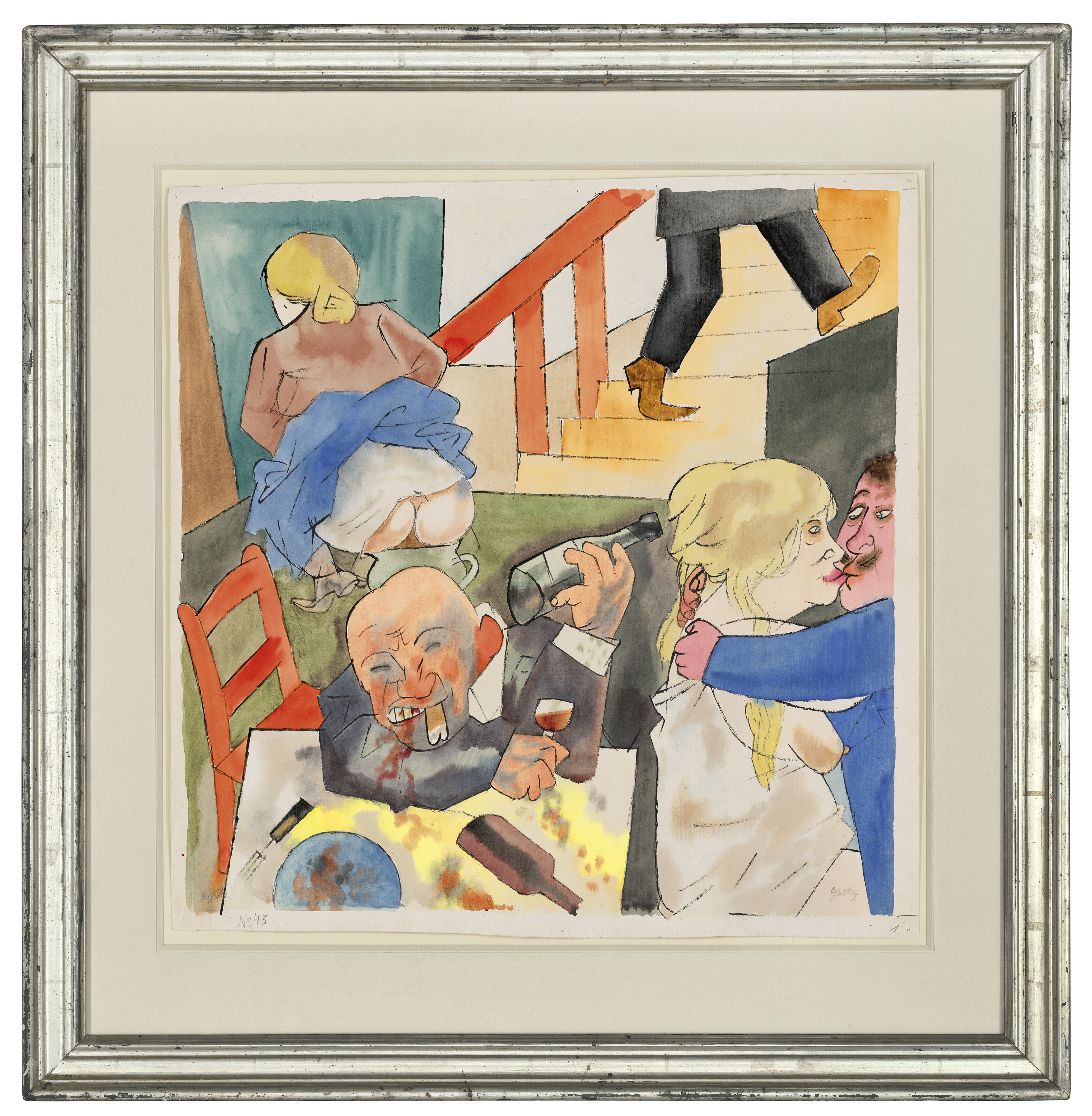 George Grosz — Оргия, изображение 2