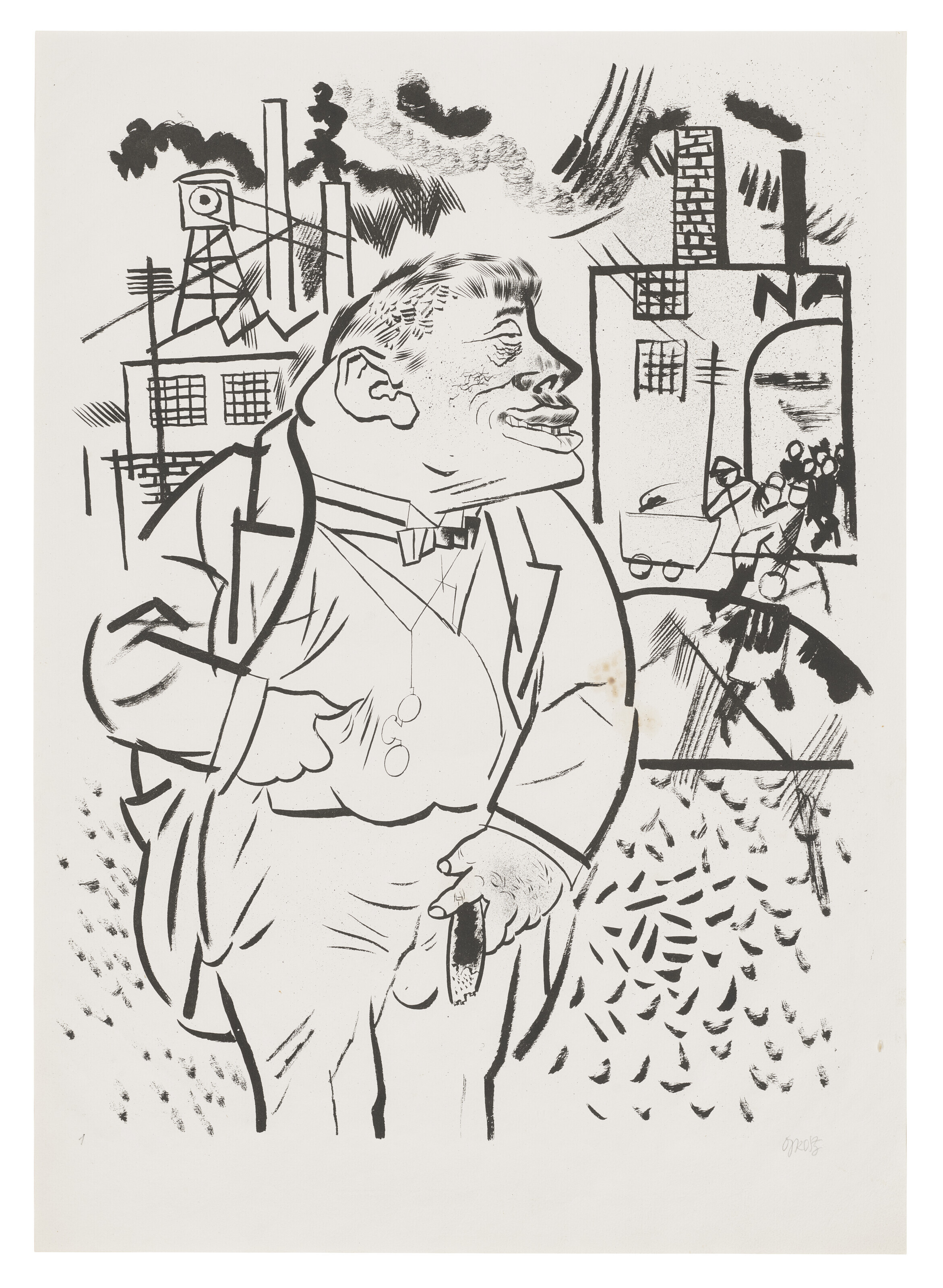 George Grosz — Die Räuber (Разбойники)