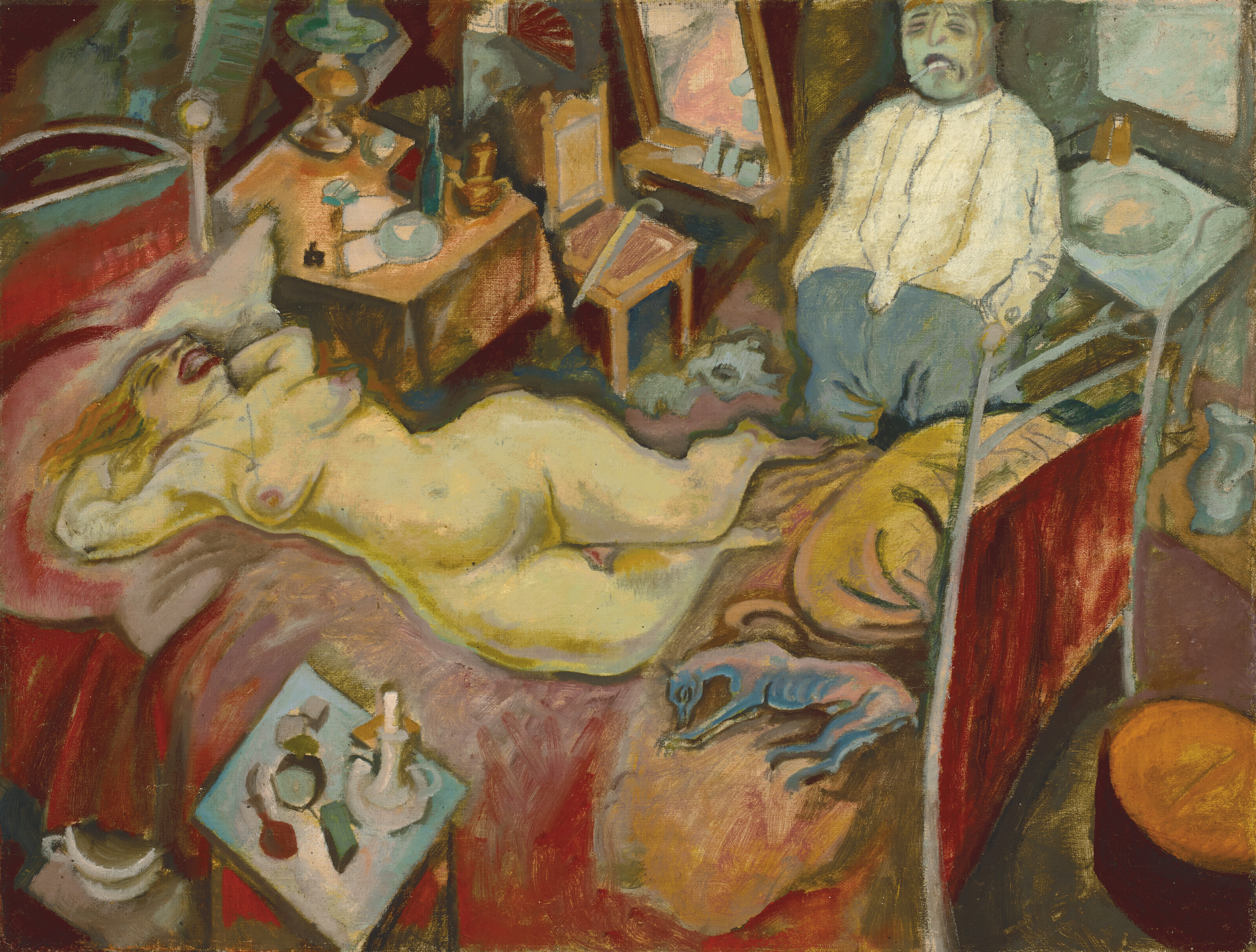 George Grosz — Паар им Циммер