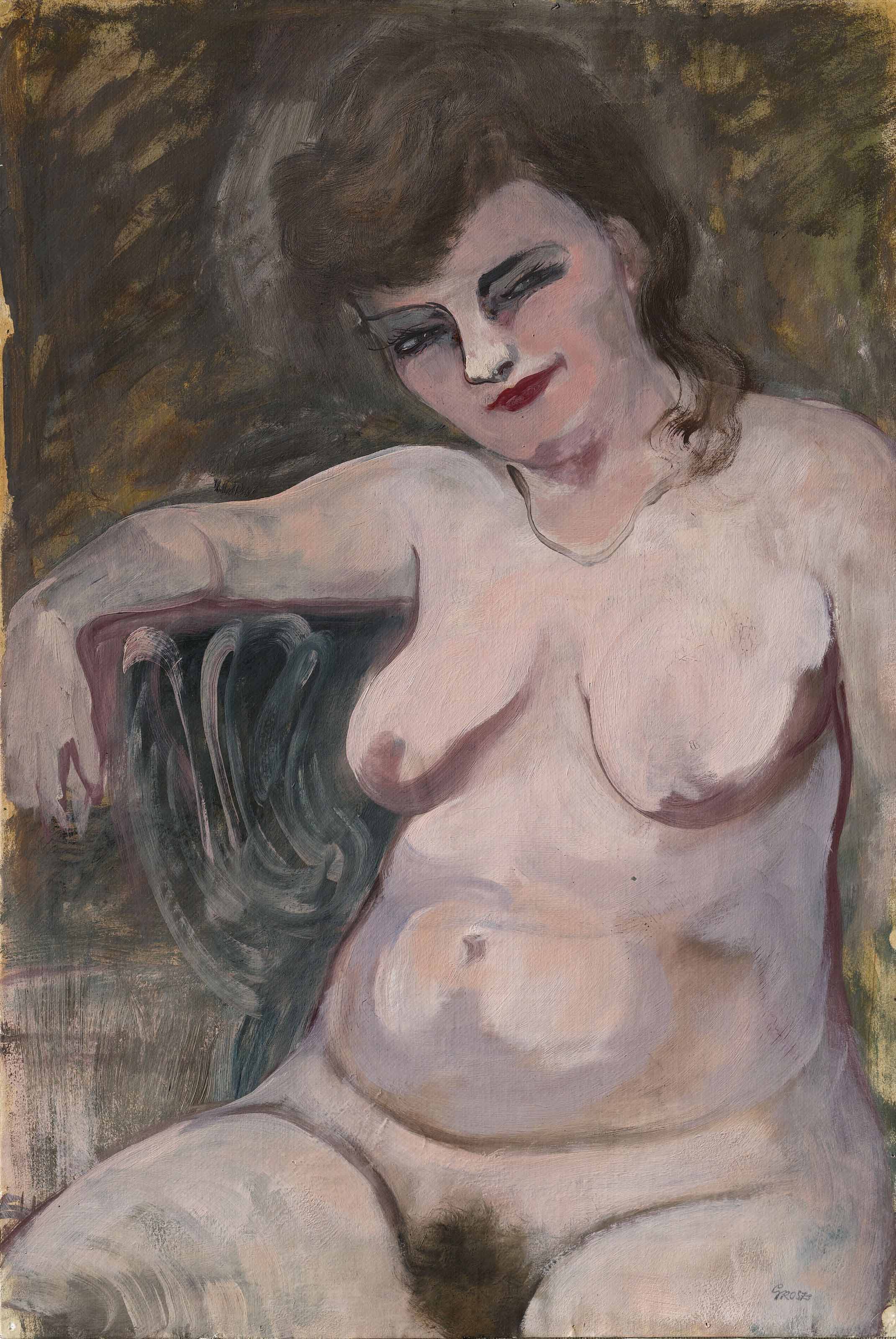 George Grosz — Ситцендер Акт