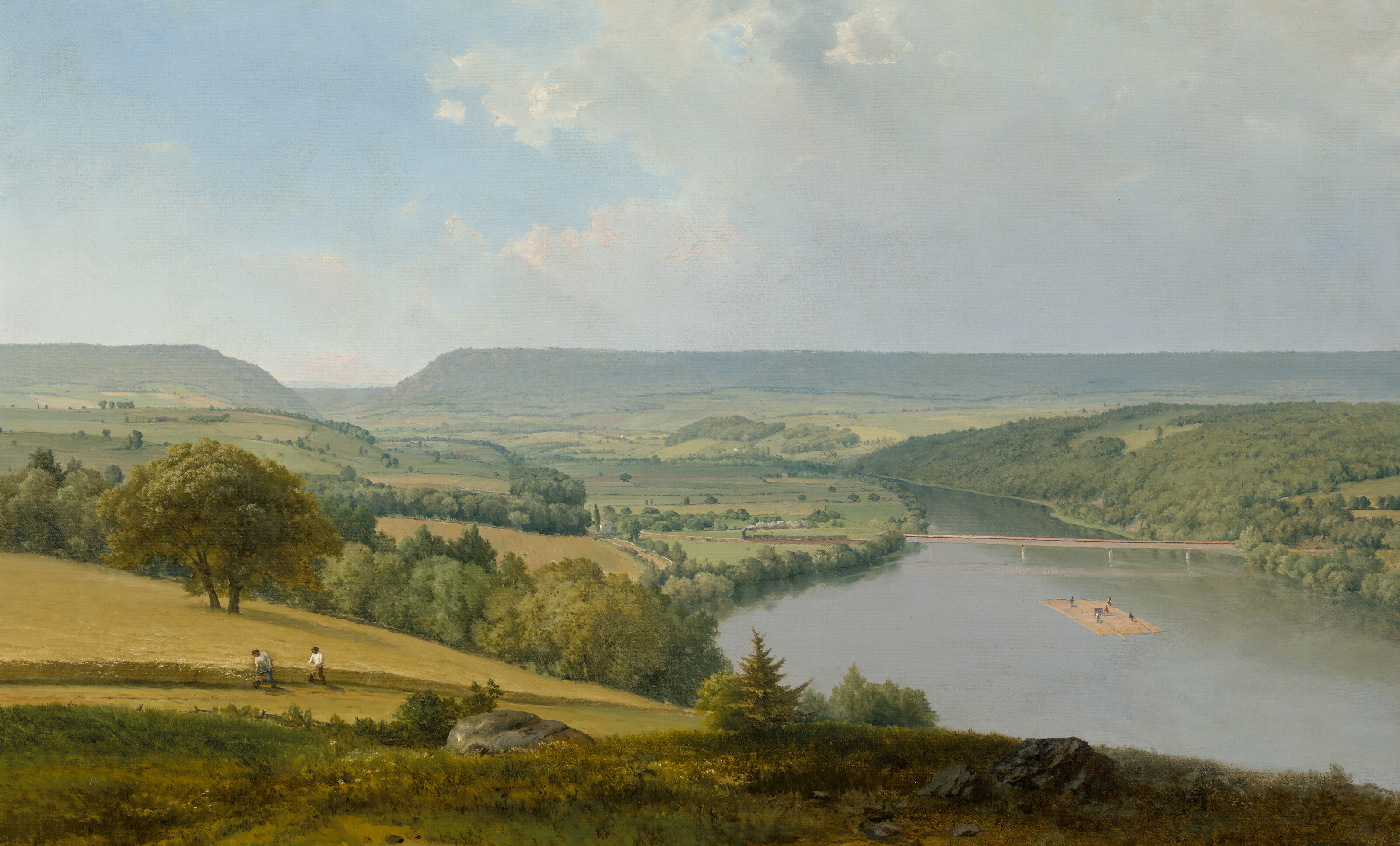 George Inness — Водораздел в Делавэре, изображение 1