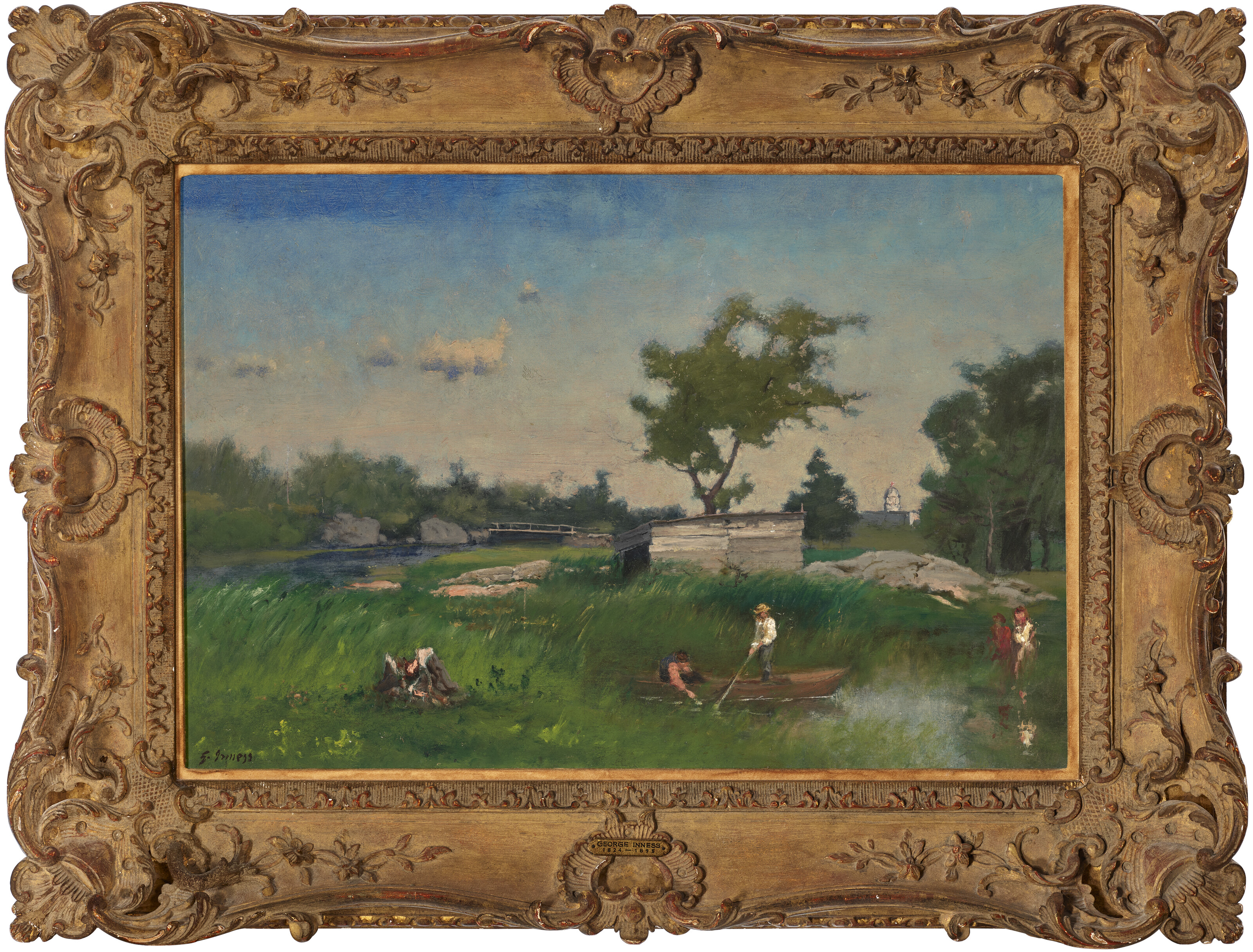 George Inness — Александрийский залив, изображение 2