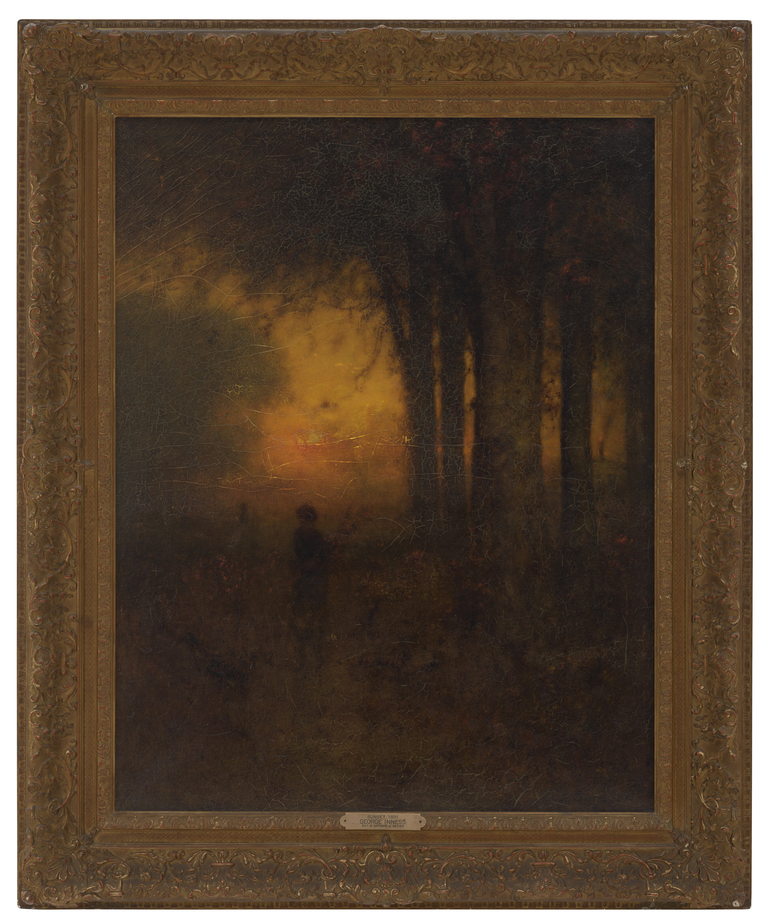 George Inness — Закат, изображение 2