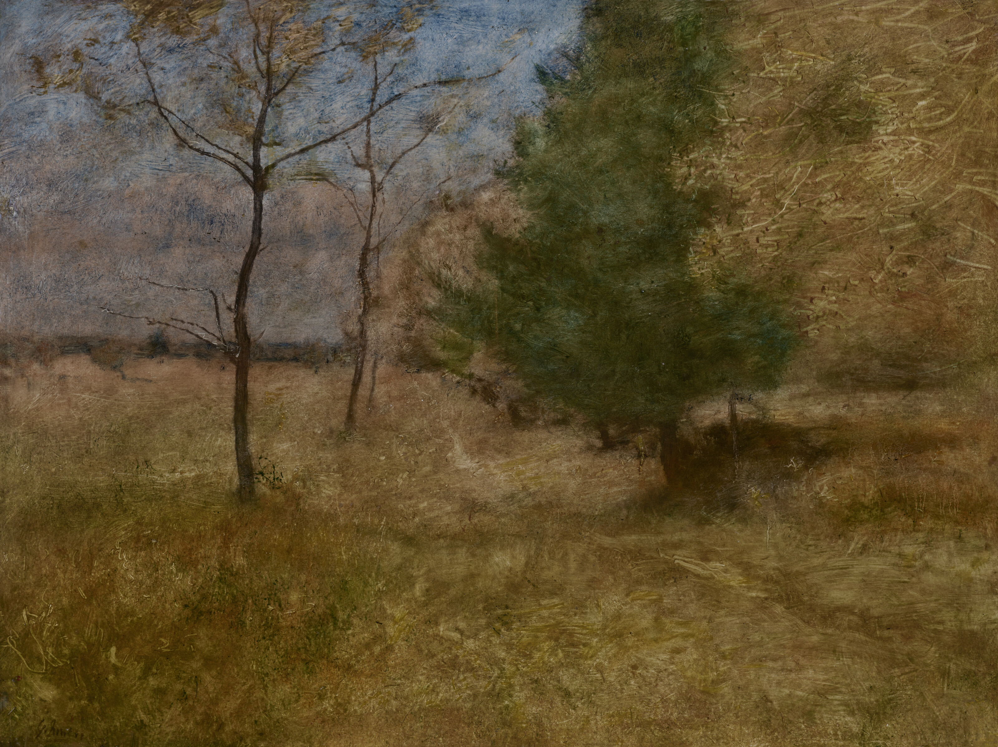 George Inness — Тропинка через лес