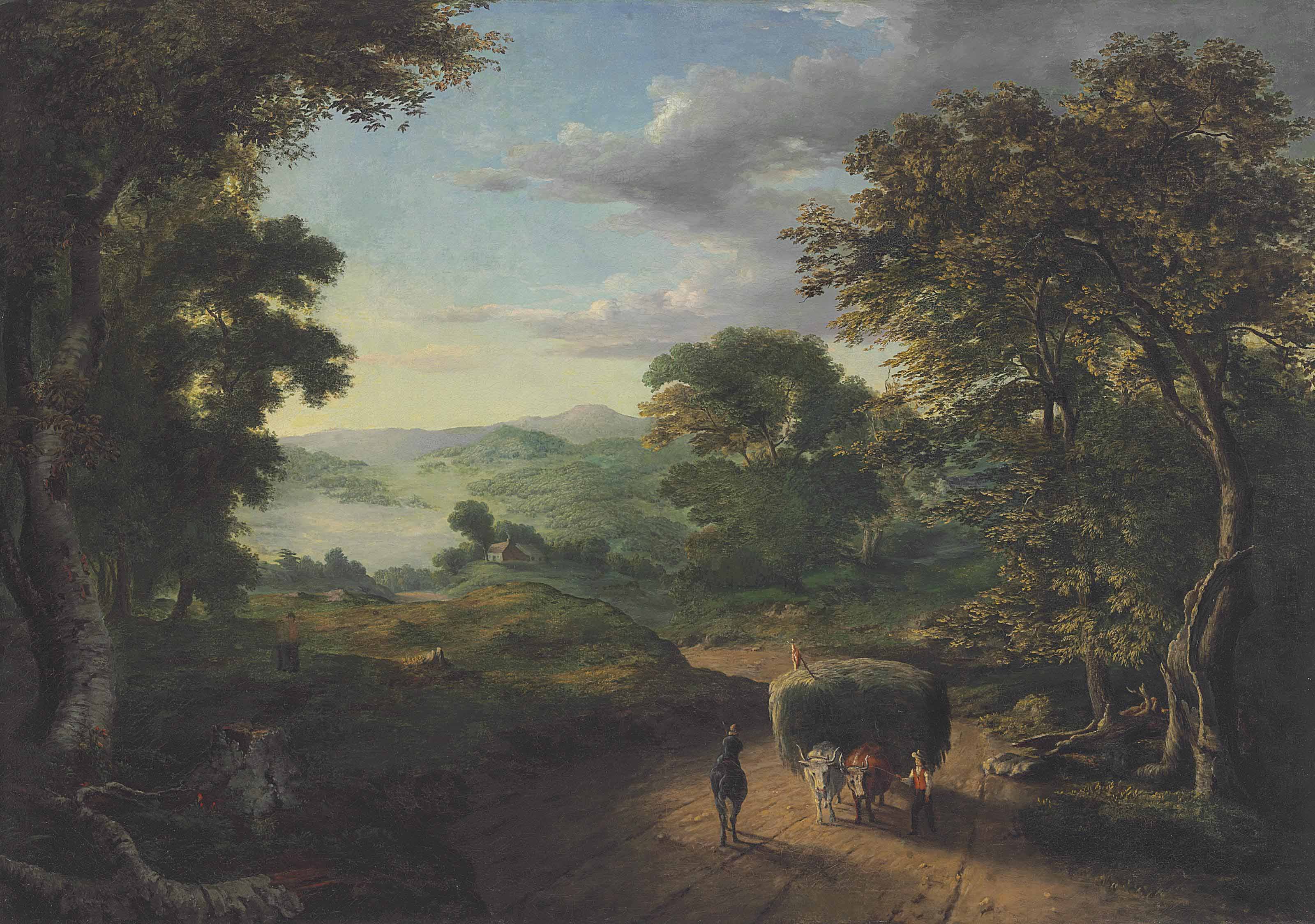 George Inness — Беркширские холмы