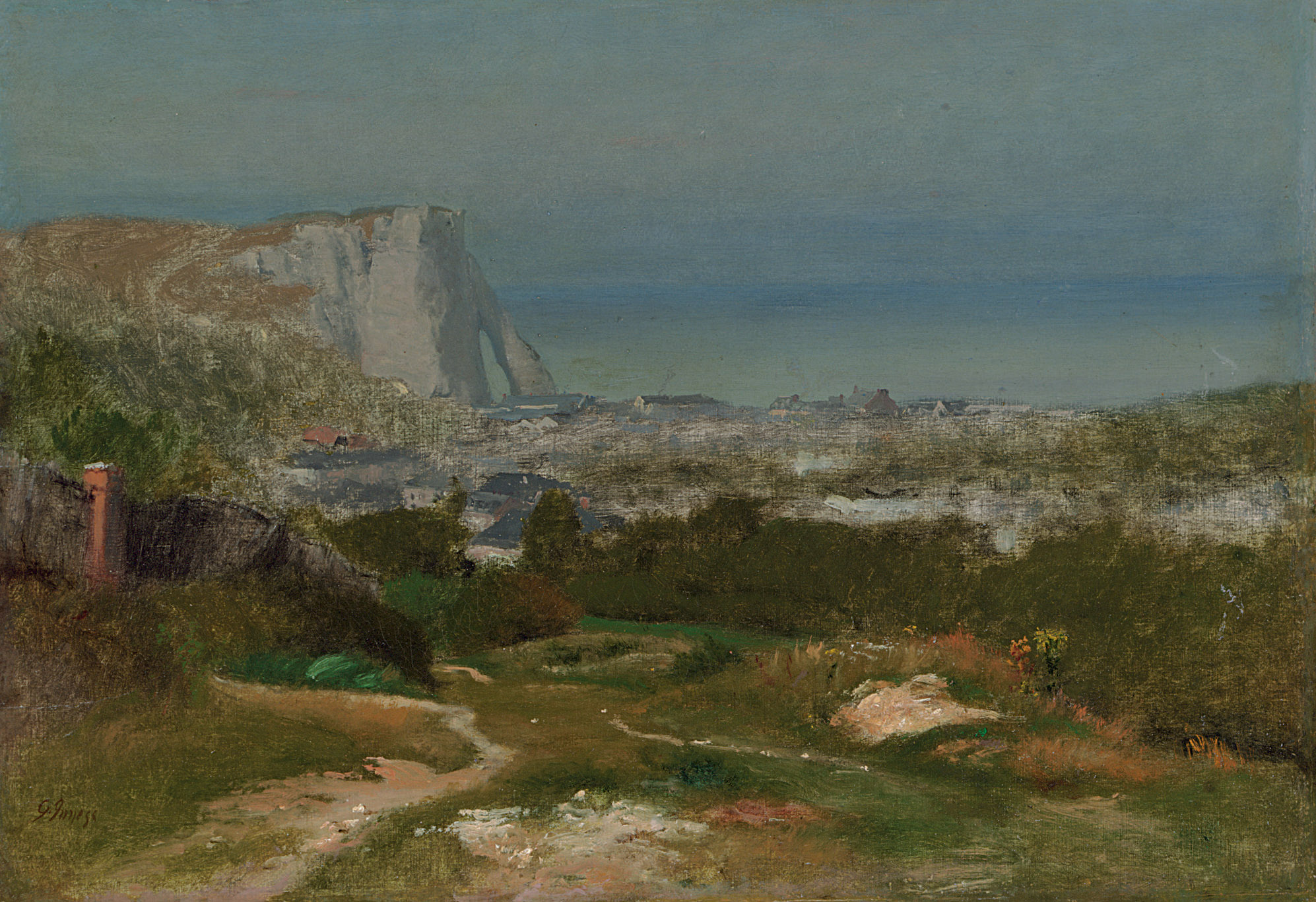 George Inness — Этрета