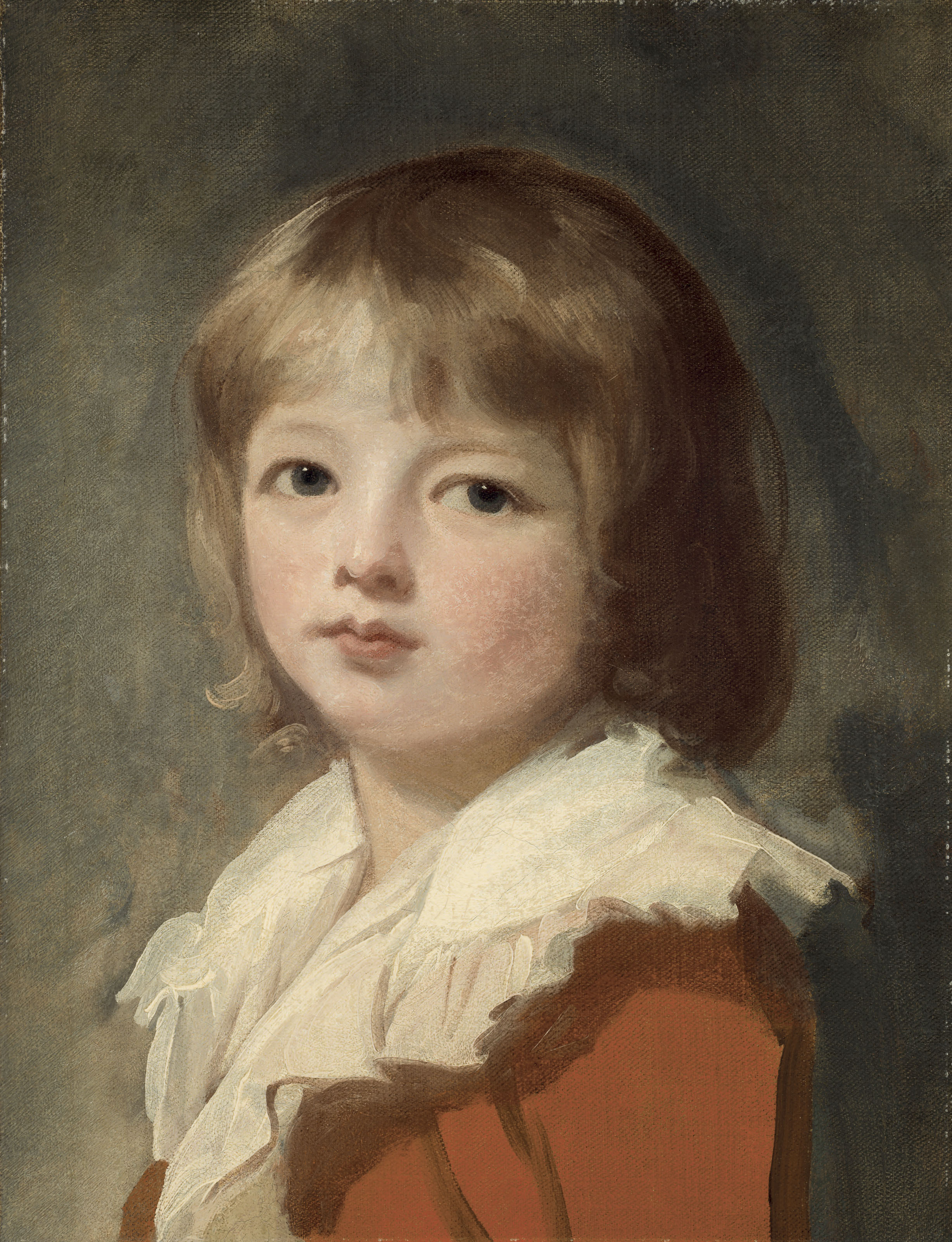 George Romney — Портрет девушки, традиционно идентифицируемой как леди Шарлотта Стэнли (1776-1805); и портрет Эдварда (1775-1851), лорда Стэнли, впоследствии 13-го графа Дерби, оба в полный рост, изображение 3