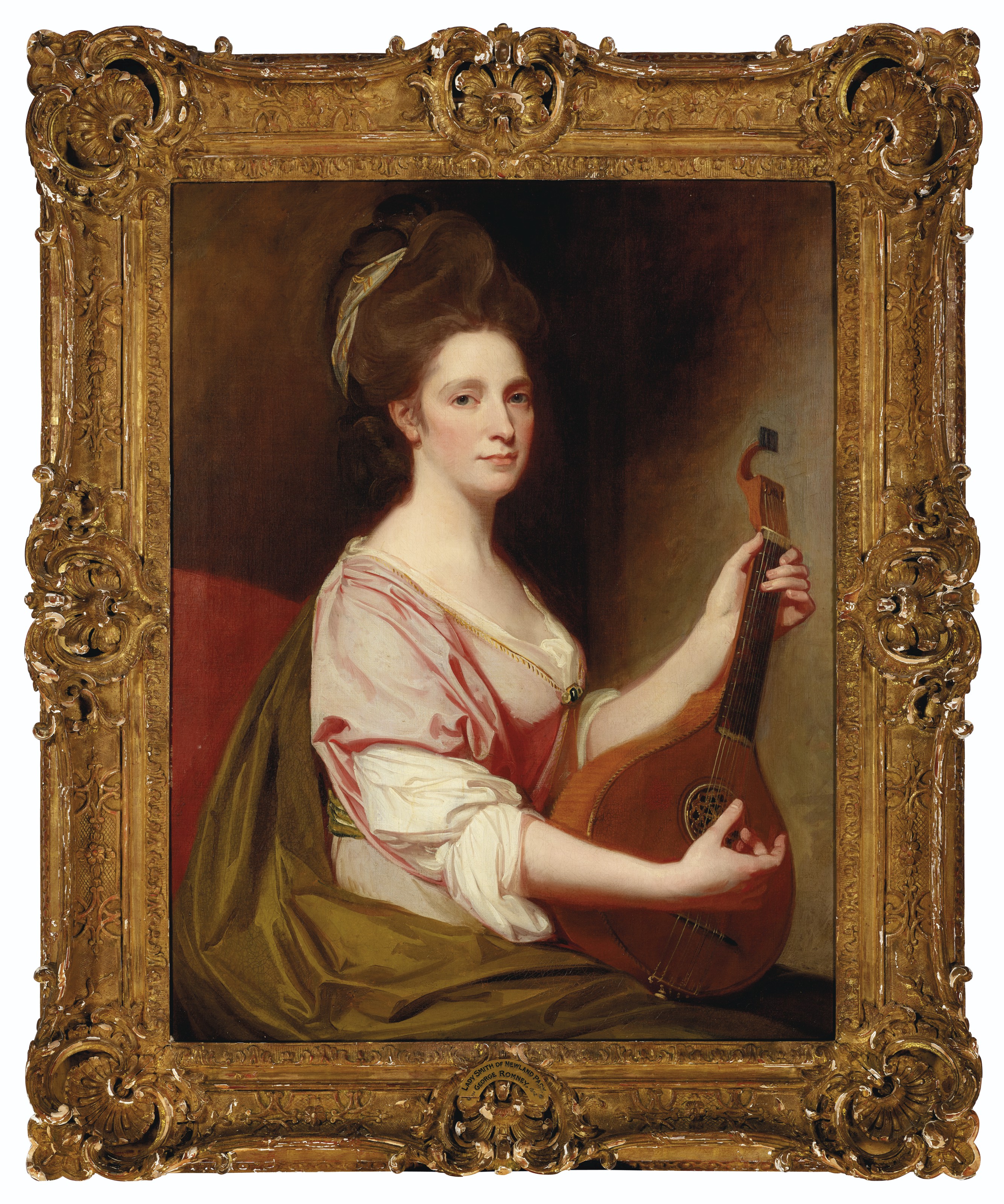 George Romney — Портрет миссис Генриетты Смит (1735-1795), в три четверти роста, изображение 2