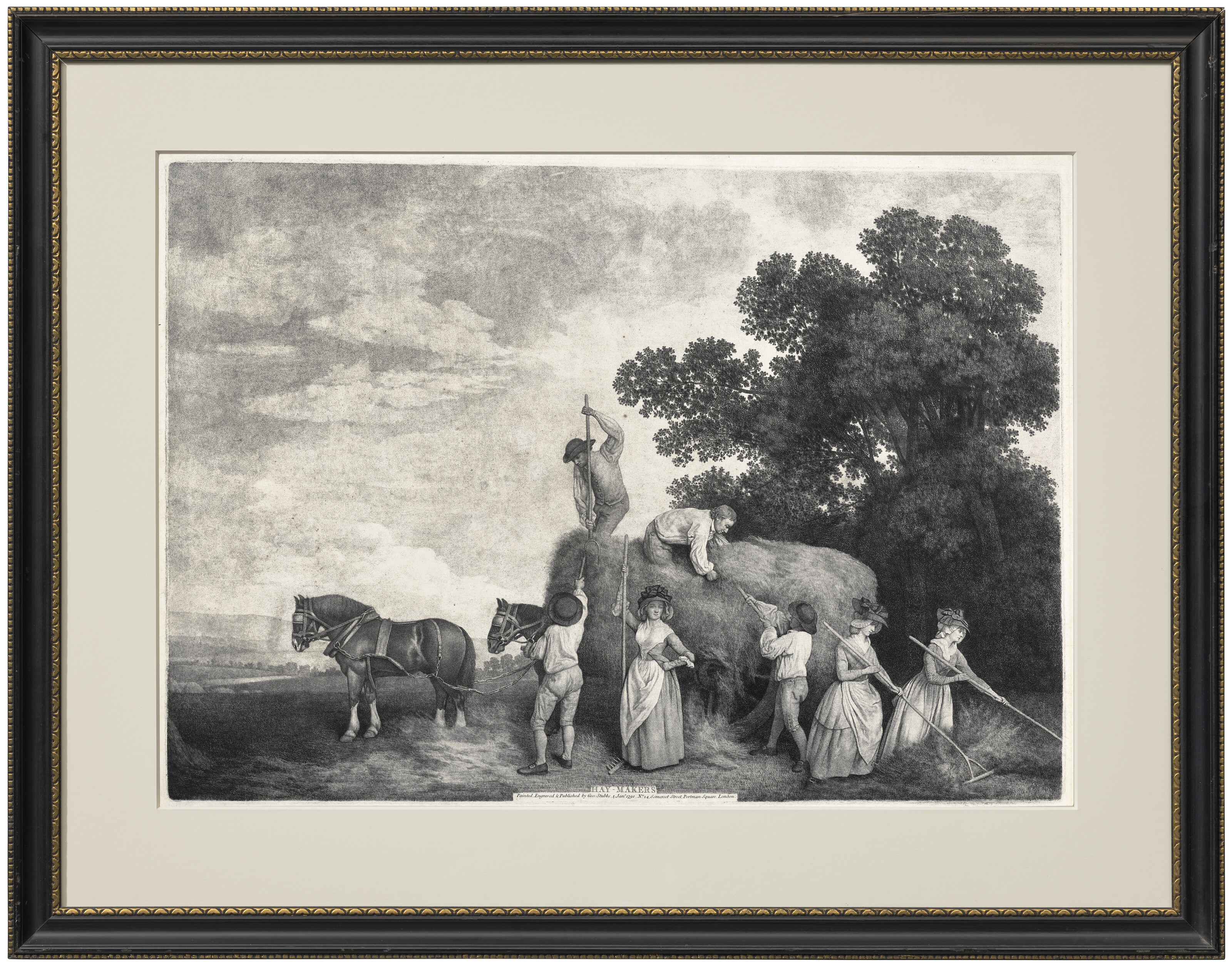 George Stubbs — Сенокосилки, жнецы, изображение 2