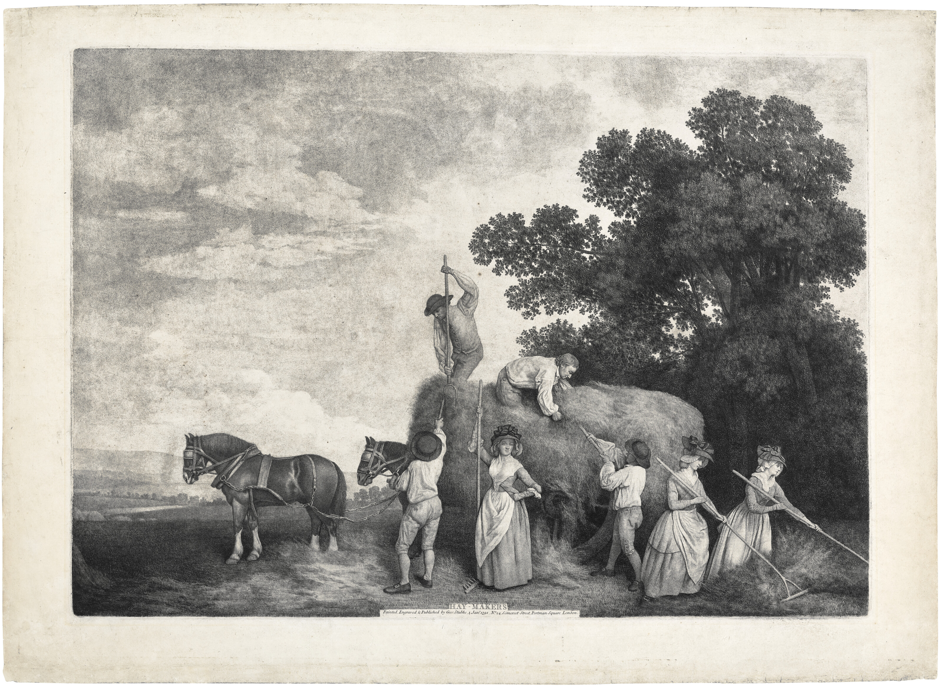 George Stubbs — Сенокосилки, жнецы, изображение 4