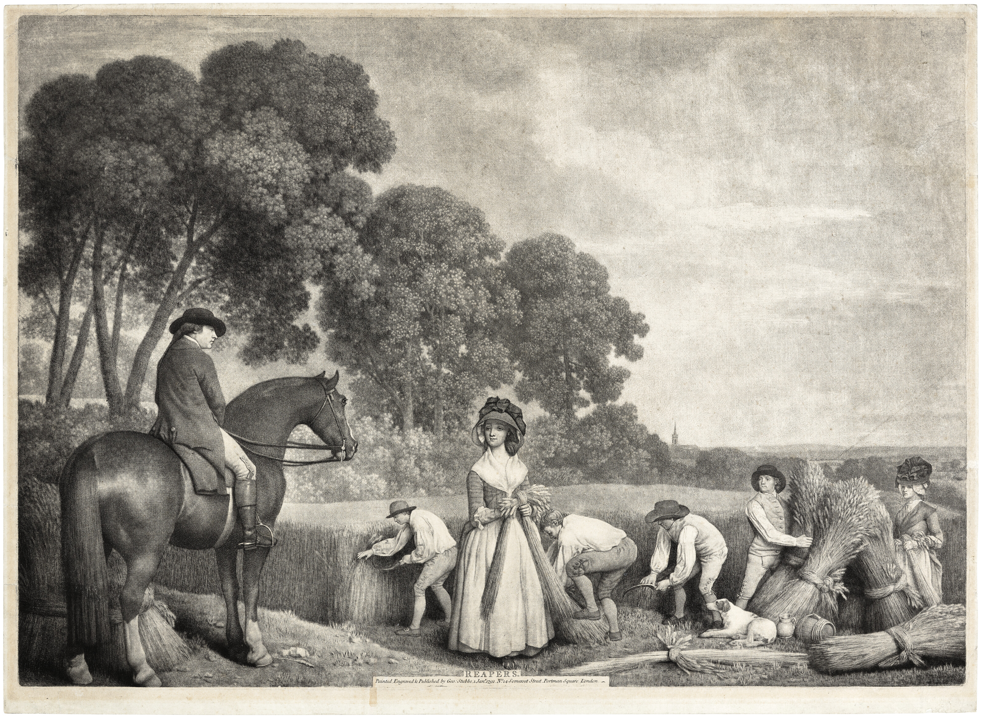 George Stubbs — Сенокосилки, жнецы, изображение 5