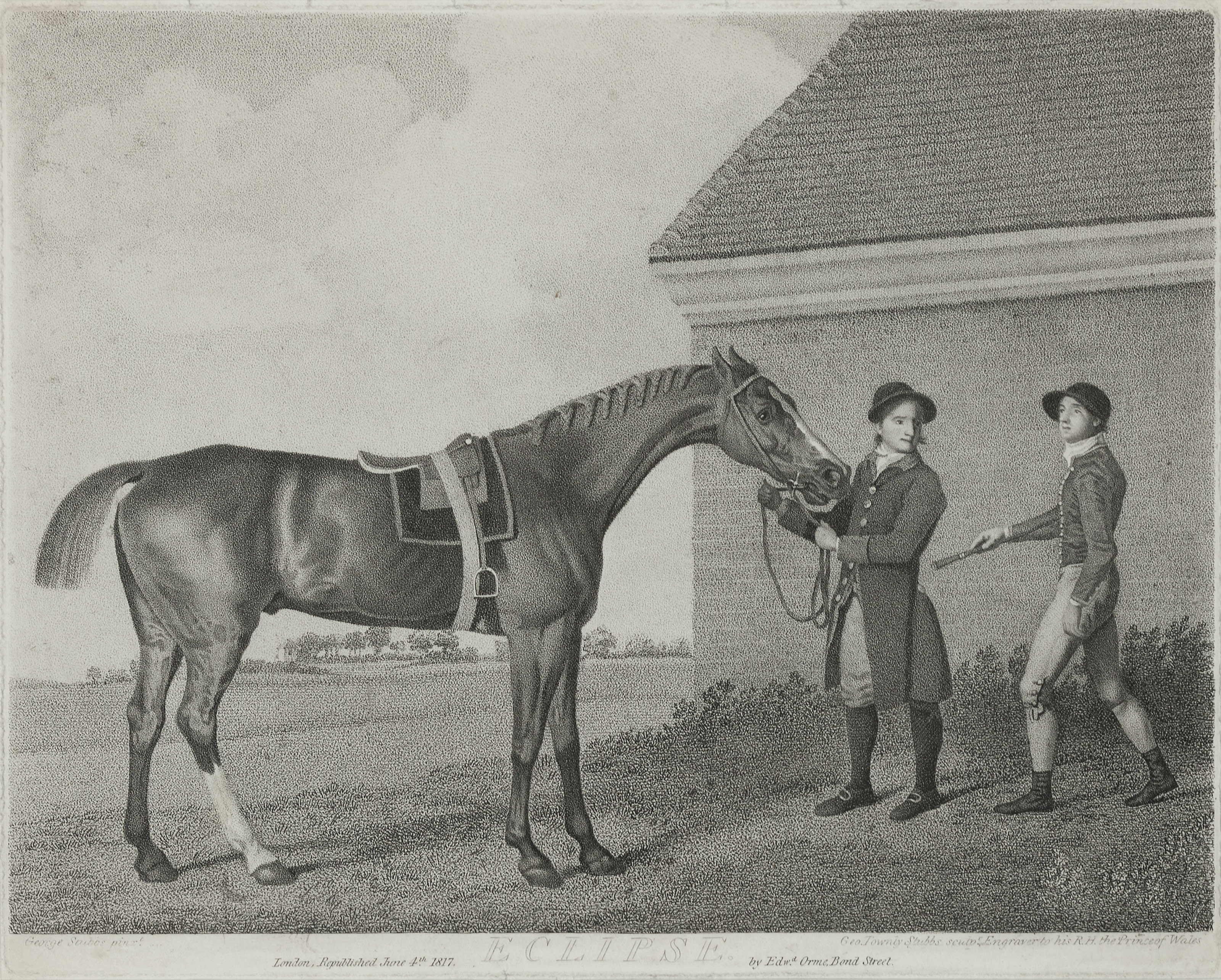 George Stubbs — Баронет, Шарк, Суитуильям и Эклипс, изображение 4