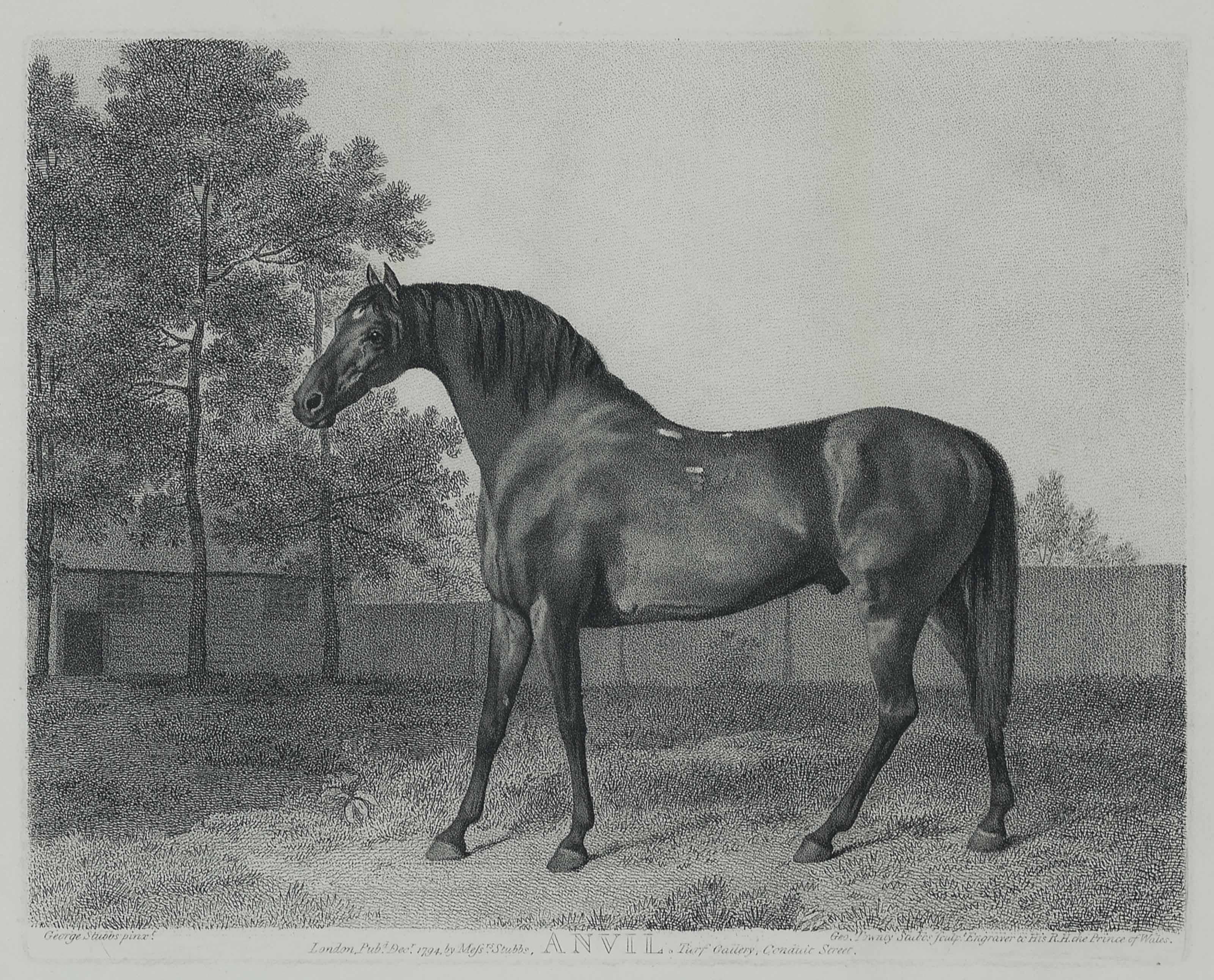 George Stubbs — "Наковальня", "безделушка" и "Арабский язык" Уоррена Гастингса.