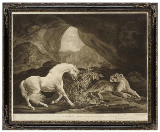 George Stubbs — Конь и львица