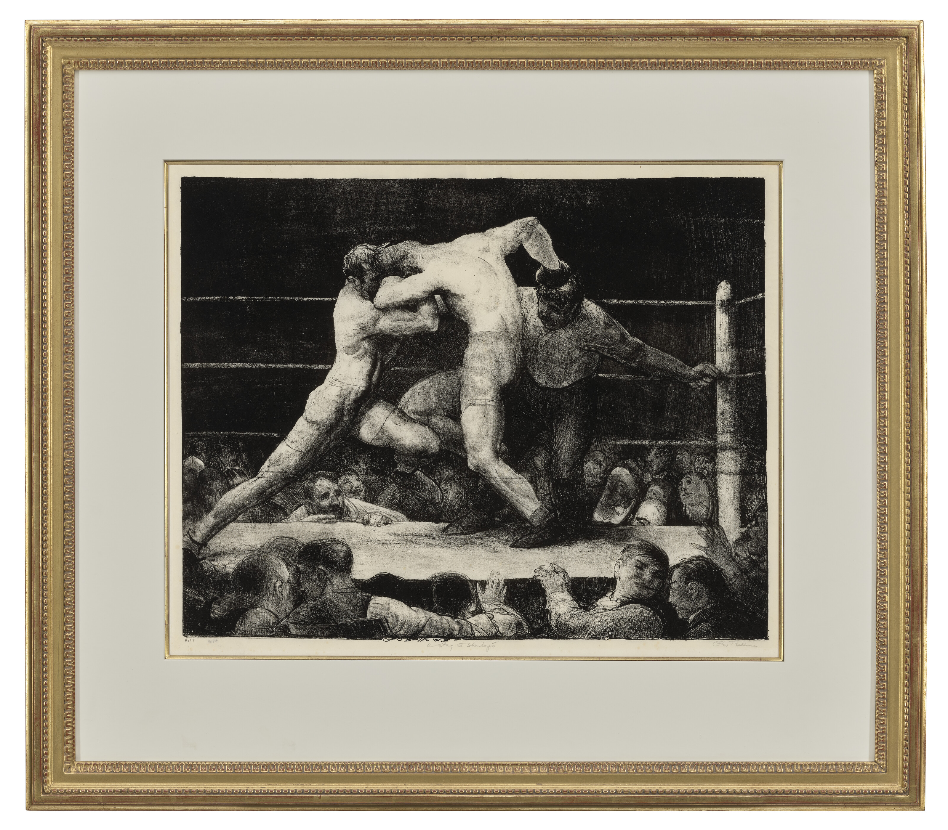 George Wesley Bellows — Мальчишник у Шарки, изображение 2