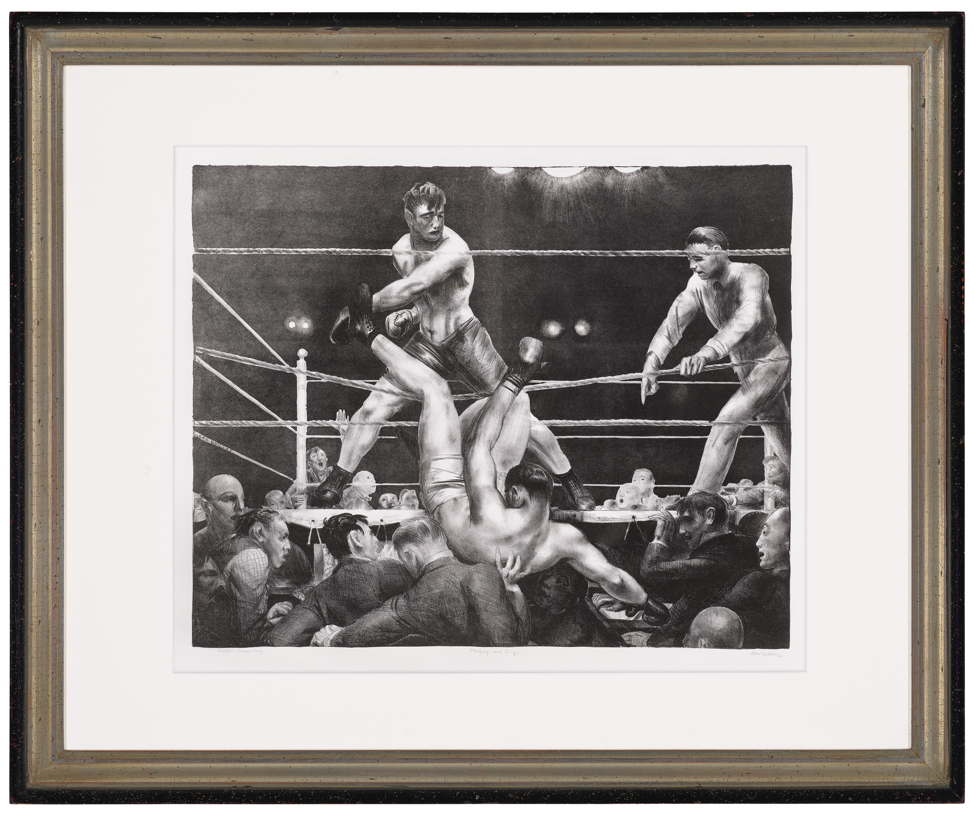 George Wesley Bellows — Демпси и Фирпо, изображение 2