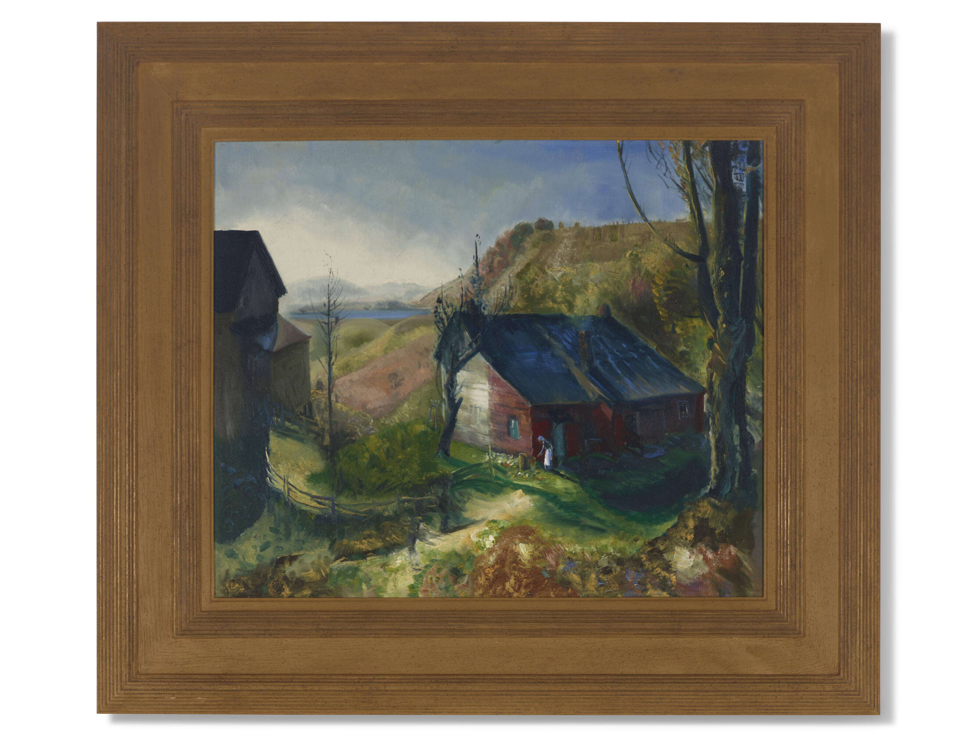 George Wesley Bellows — Горная ферма, изображение 2
