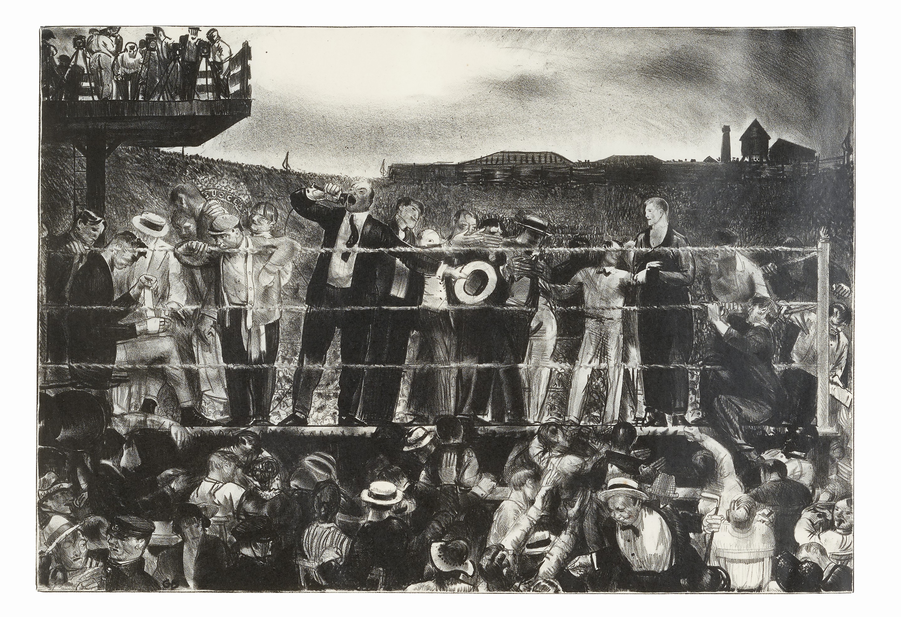 George Wesley Bellows — Представляю вам Жоржа Карпантье
