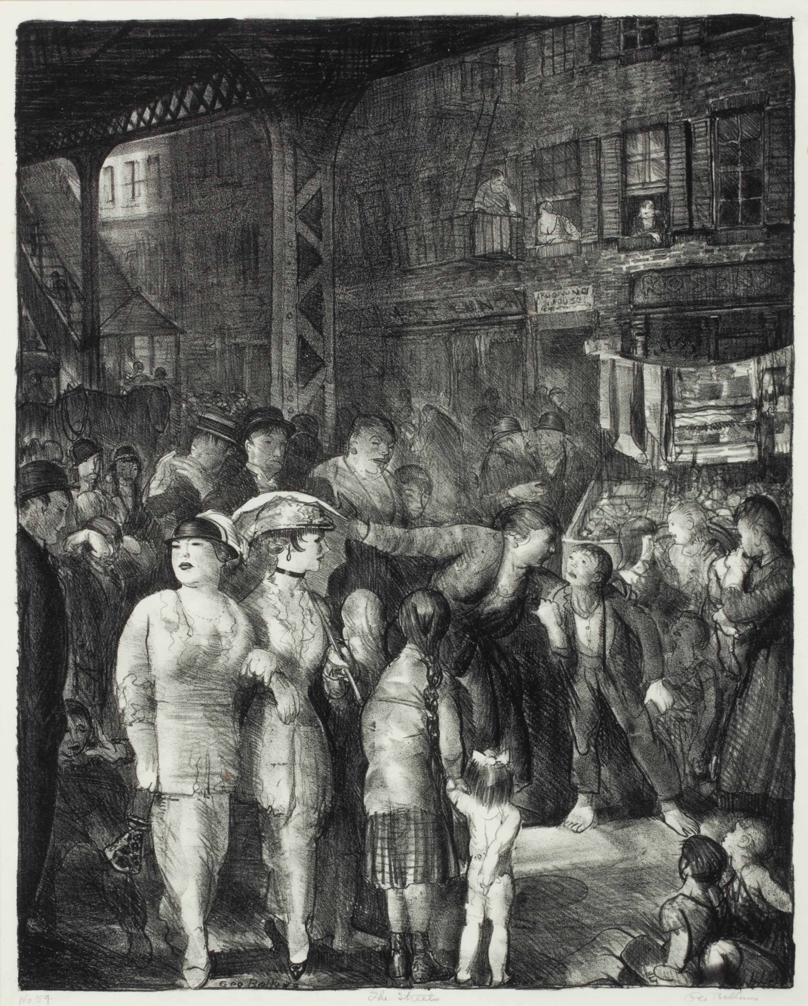 George Wesley Bellows — улица