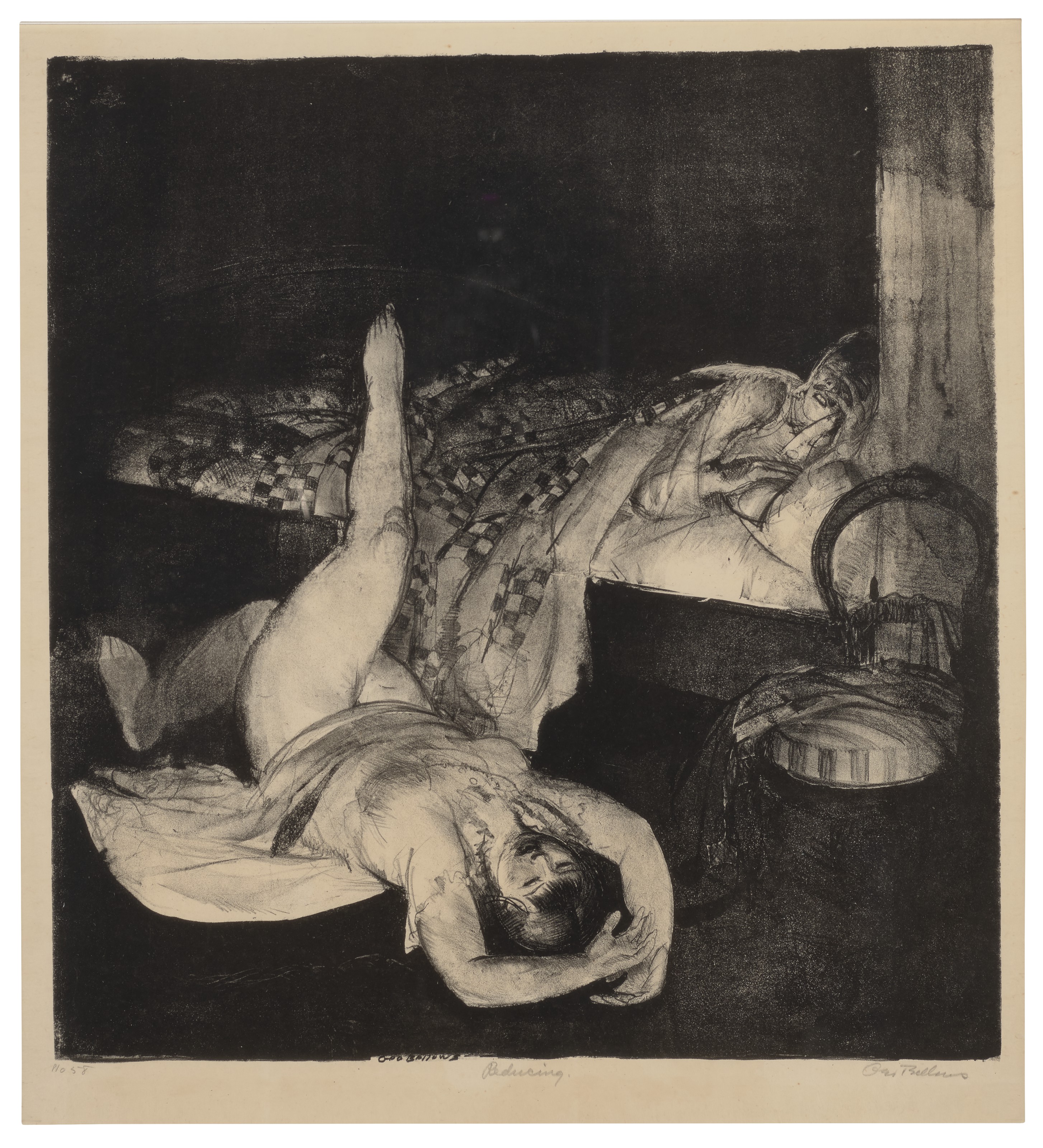 George Wesley Bellows — Уменьшающийся, Большой, Второй камень