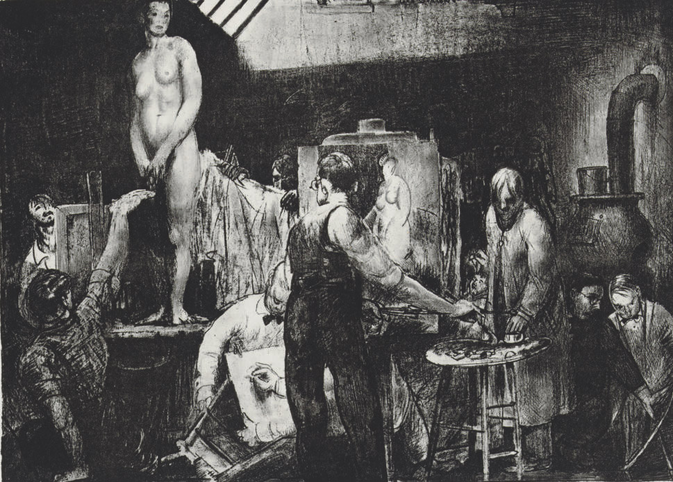 George Wesley Bellows — Класс жизни, Второй камень (М. 43)