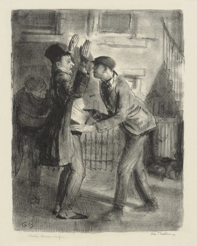 George Wesley Bellows — Ограбление (М. 89)