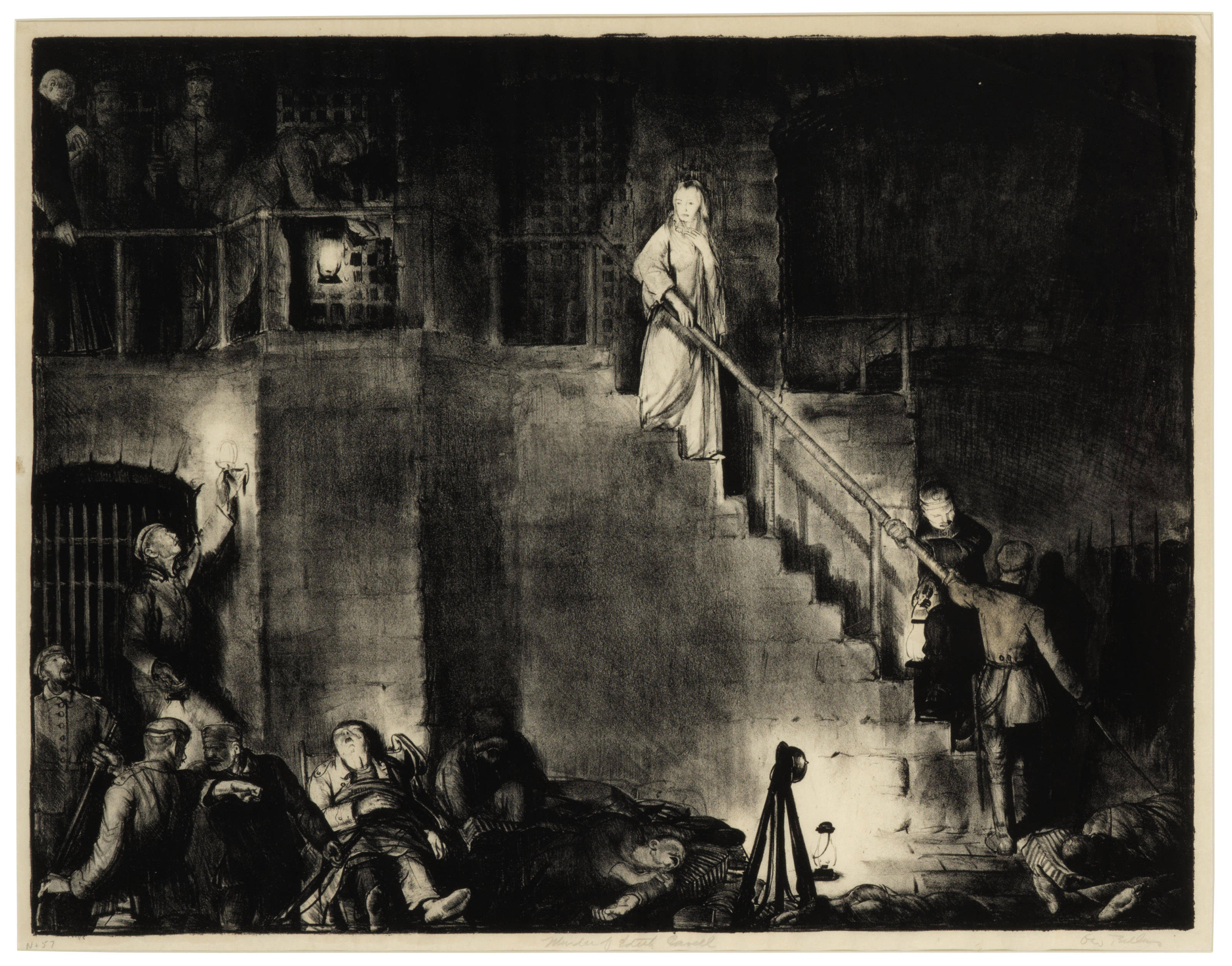 George Wesley Bellows — Убийство Эдит Кэвелл